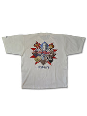 Vintage Hard Rock Cafe Shirt Lisbon Weiß XL - RareRags