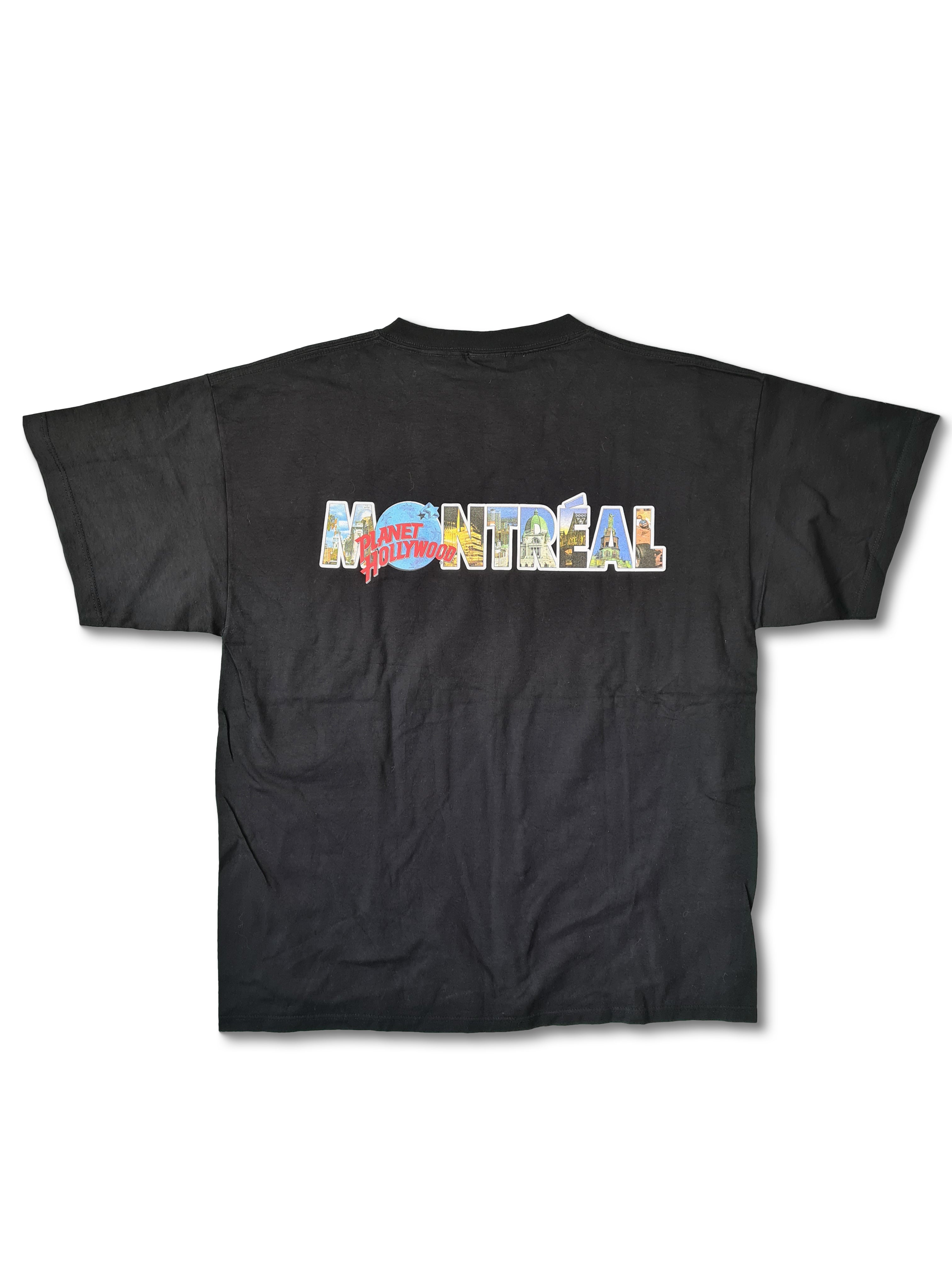 Vintage Planet Hollywood Shirt Montreal Made in Canada 1998 XL - RareRags