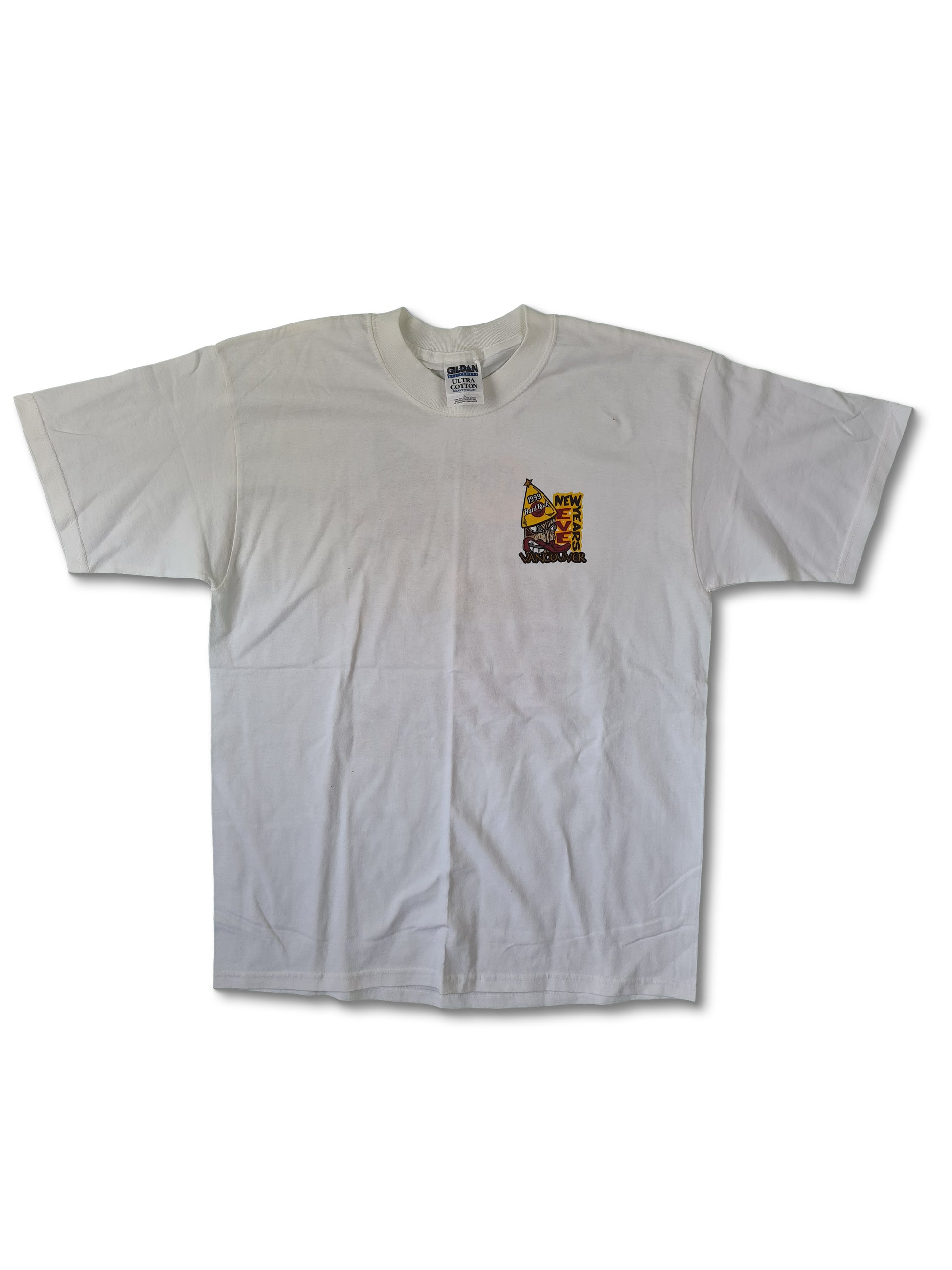 Vintage Hard Rock Cafe Shirt Vancouver 1999 Gildan Ultra Cotton L - RareRags