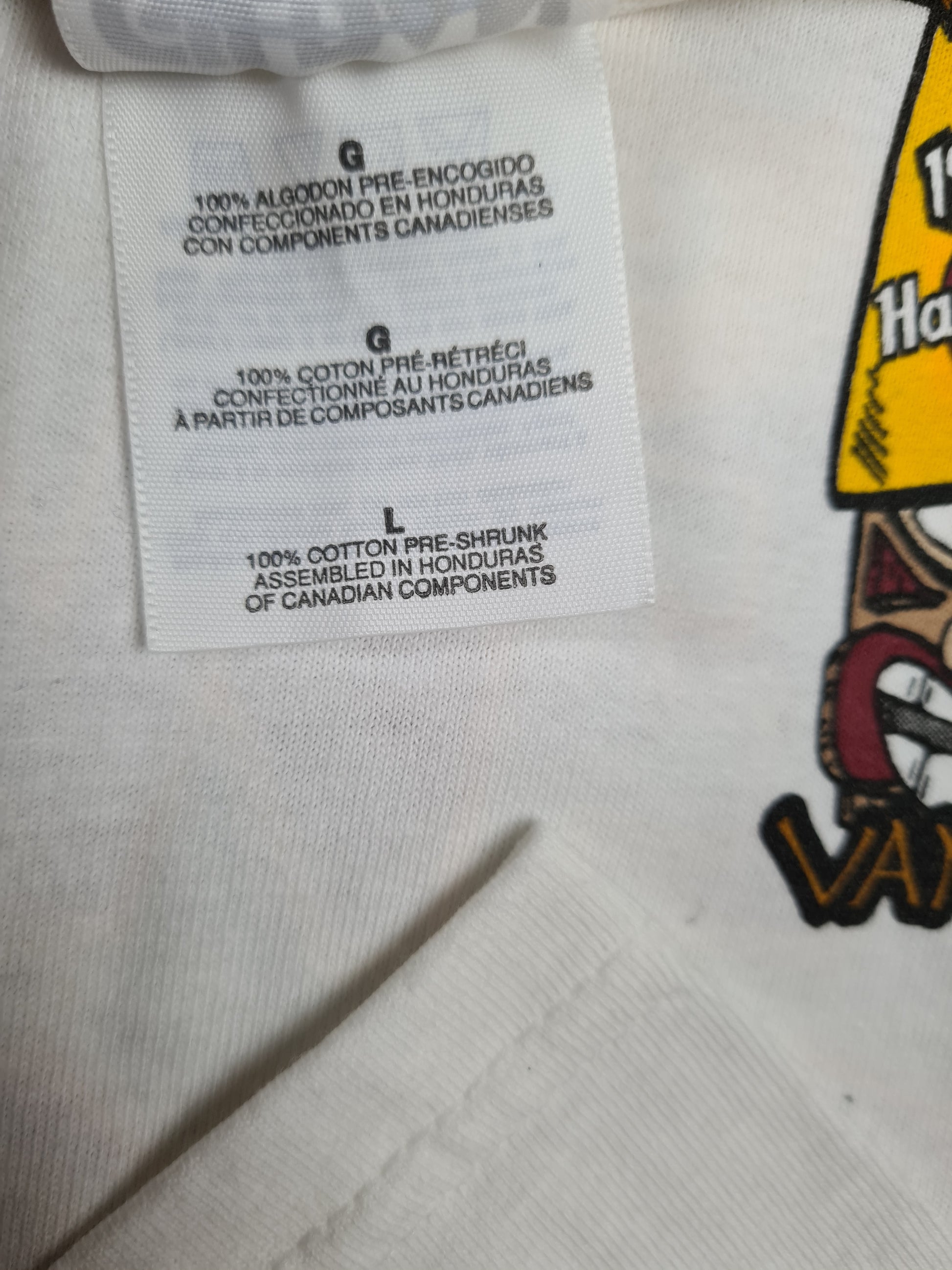 Vintage Hard Rock Cafe Shirt Vancouver 1999 Gildan Ultra Cotton L - RareRags