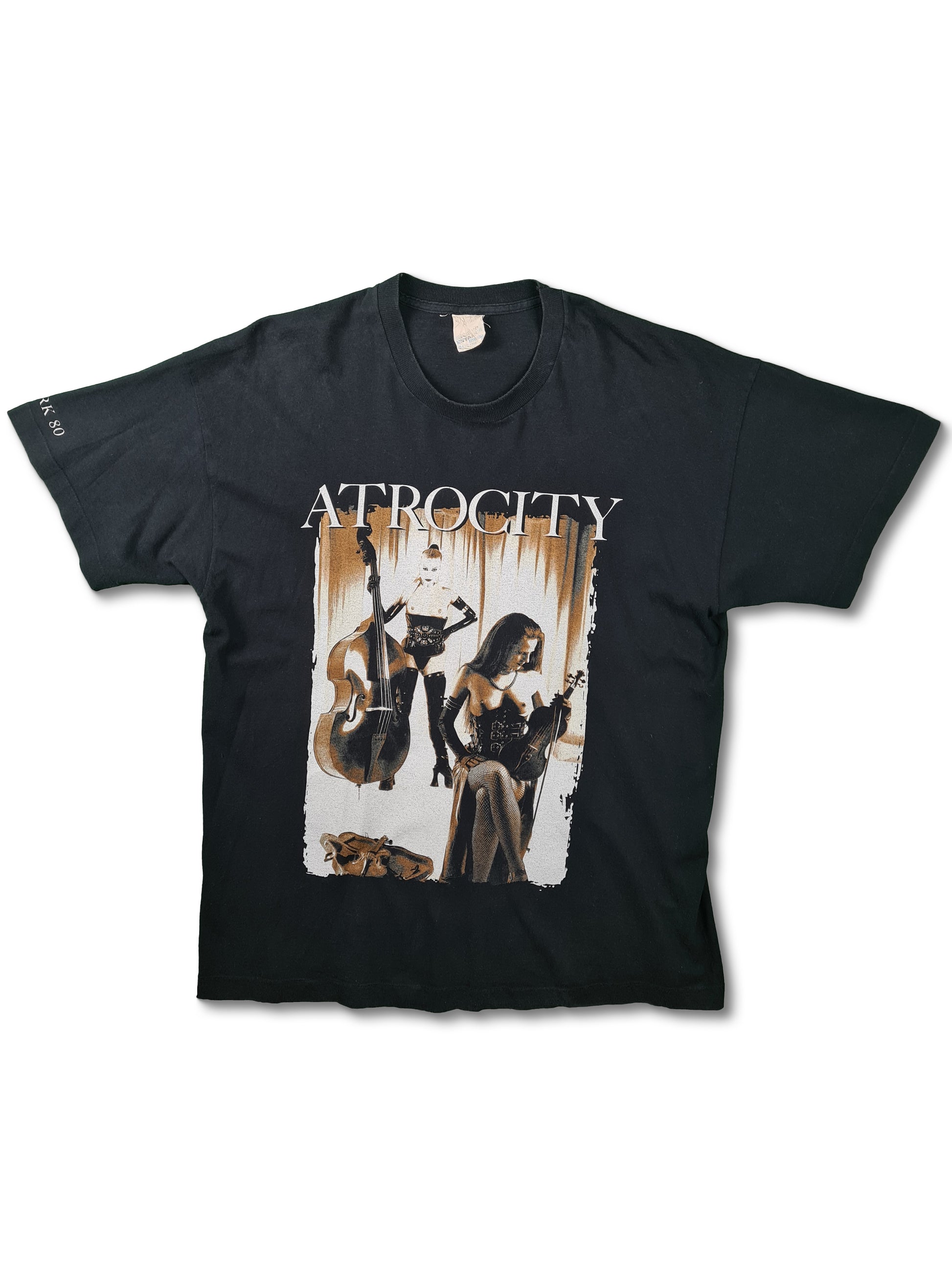 Rare! Vintage Atrocity Shirt Neue Deutsche Werke Screen Stars XL - RareRags