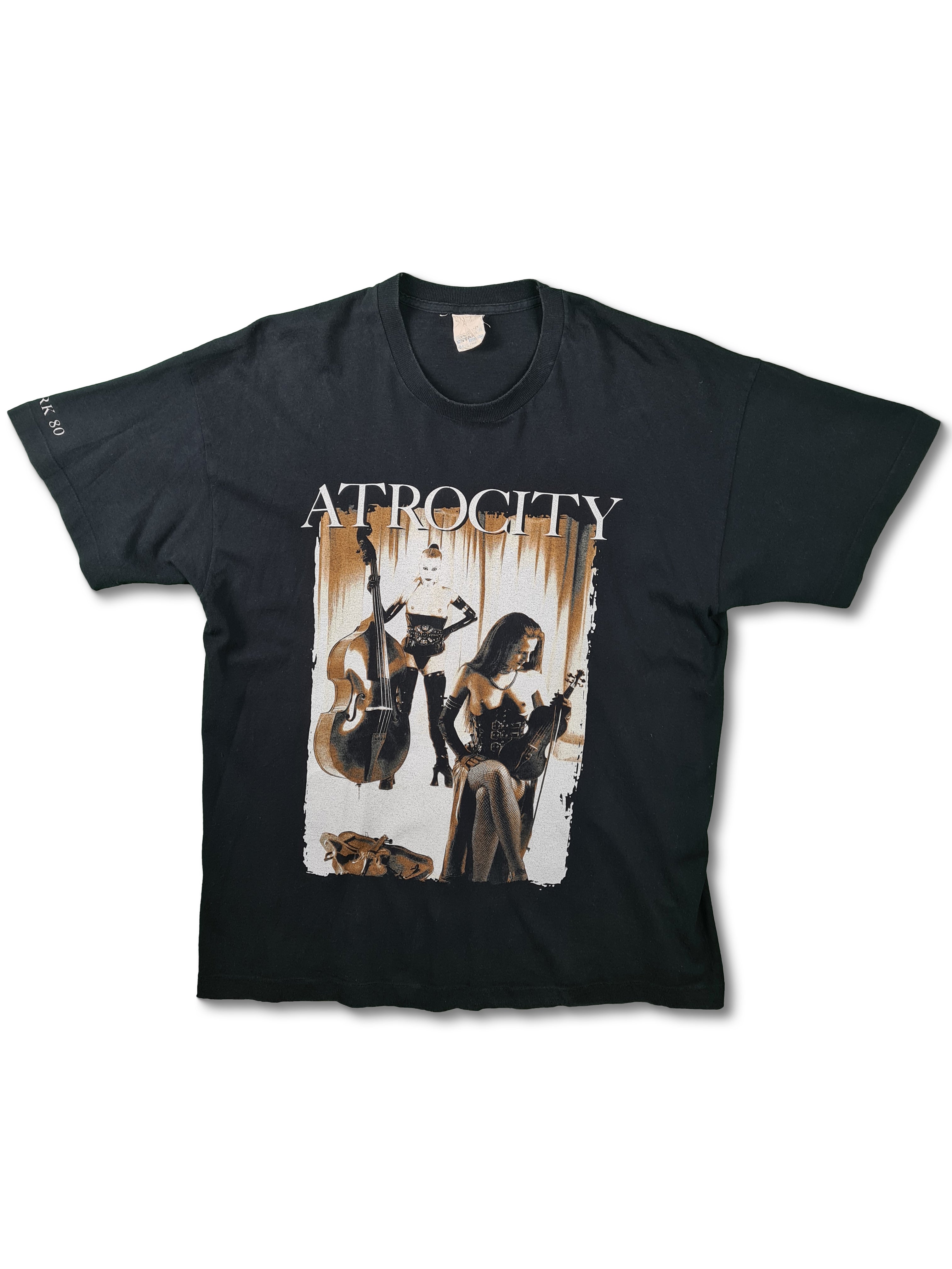 Rare! Vintage Atrocity Shirt Neue Deutsche Werke Screen Stars XL - RareRags