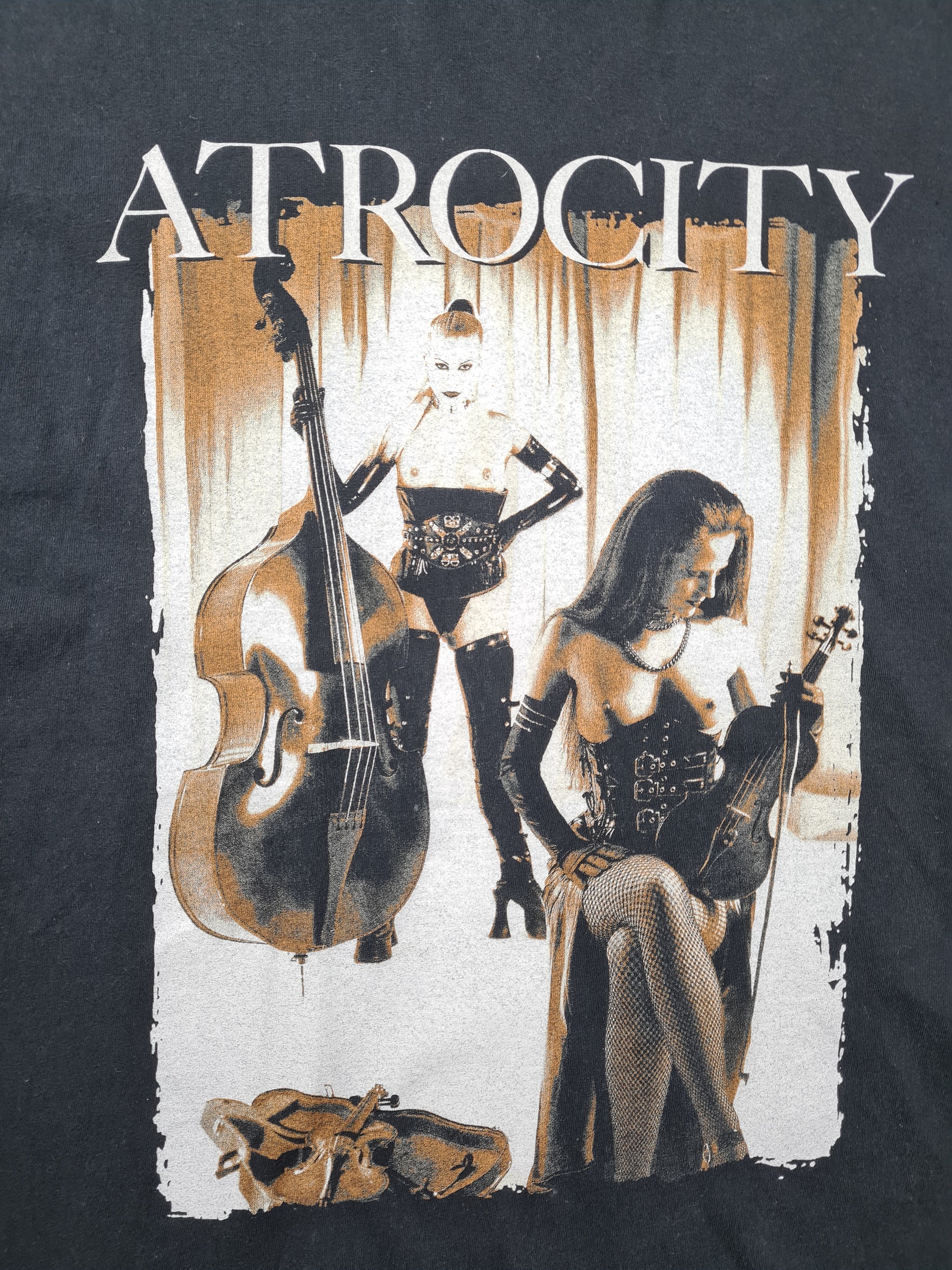 Rare! Vintage Atrocity Shirt Neue Deutsche Werke Screen Stars XL - RareRags