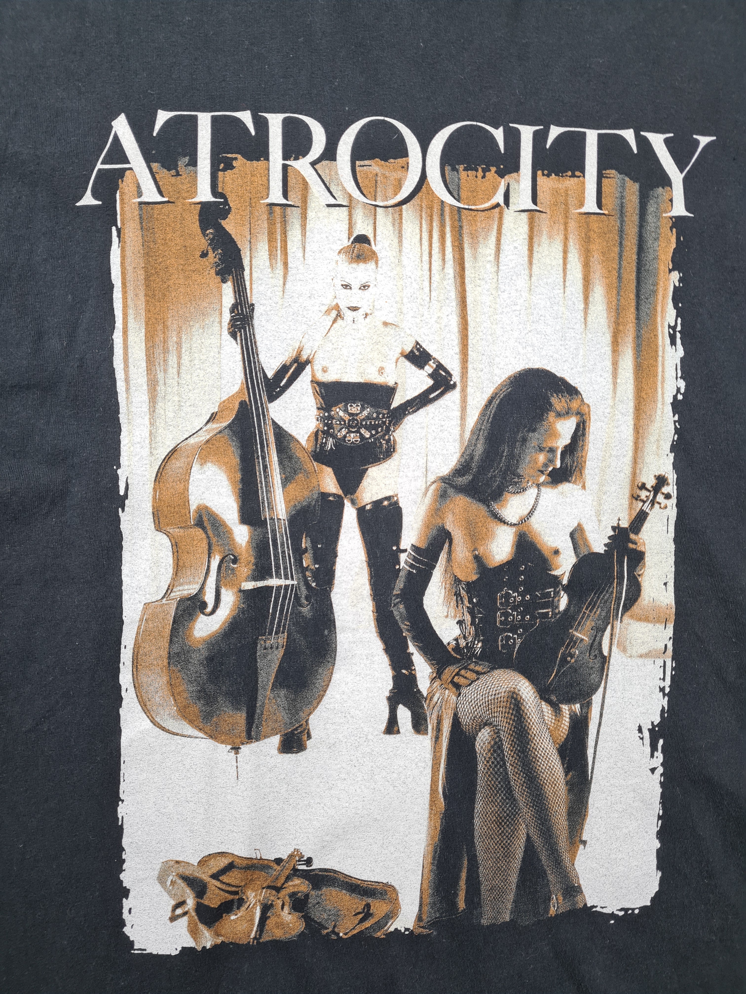 Rare! Vintage Atrocity Shirt Neue Deutsche Werke Screen Stars XL - RareRags