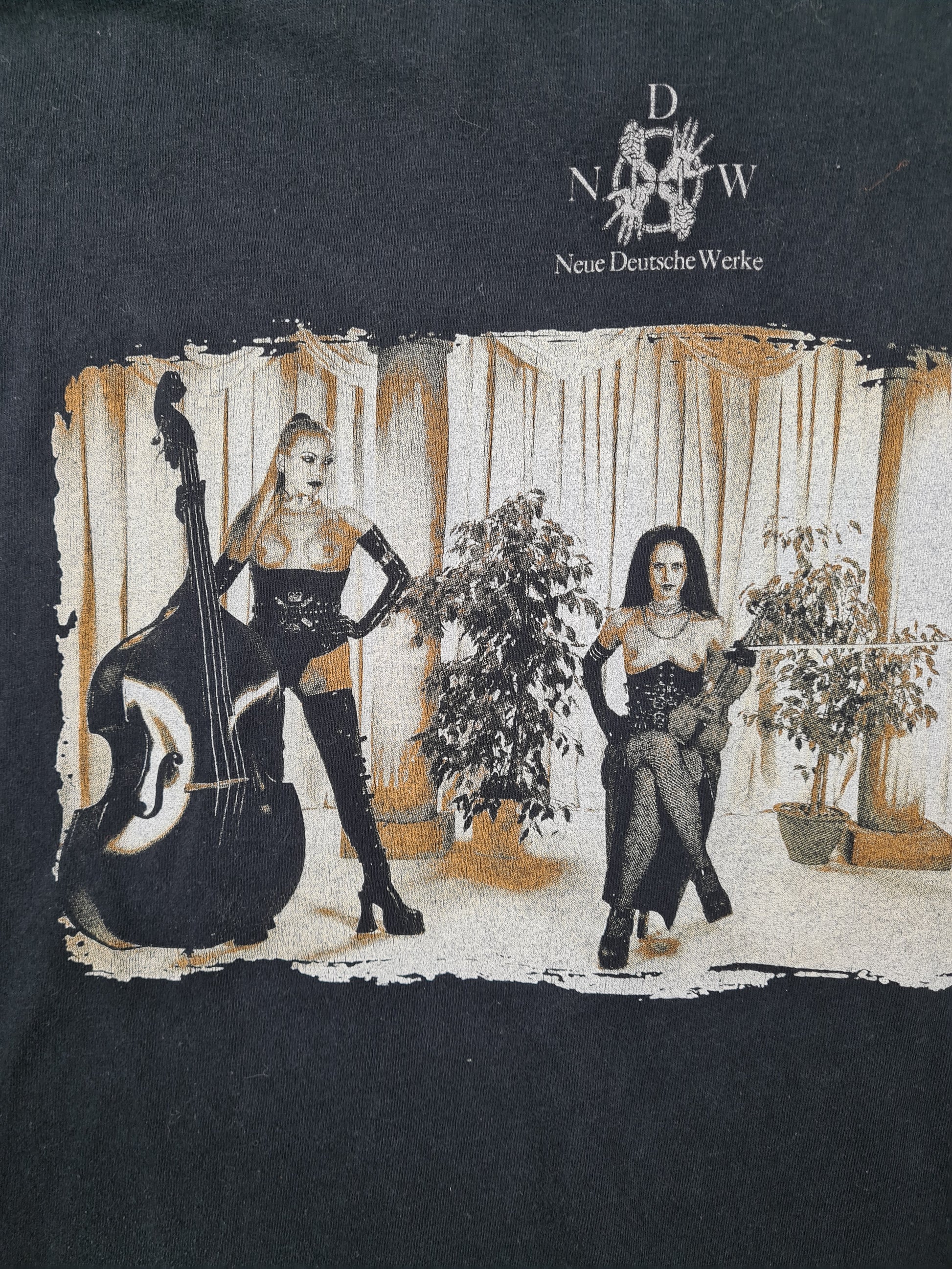 Rare! Vintage Atrocity Shirt Neue Deutsche Werke Screen Stars XL - RareRags