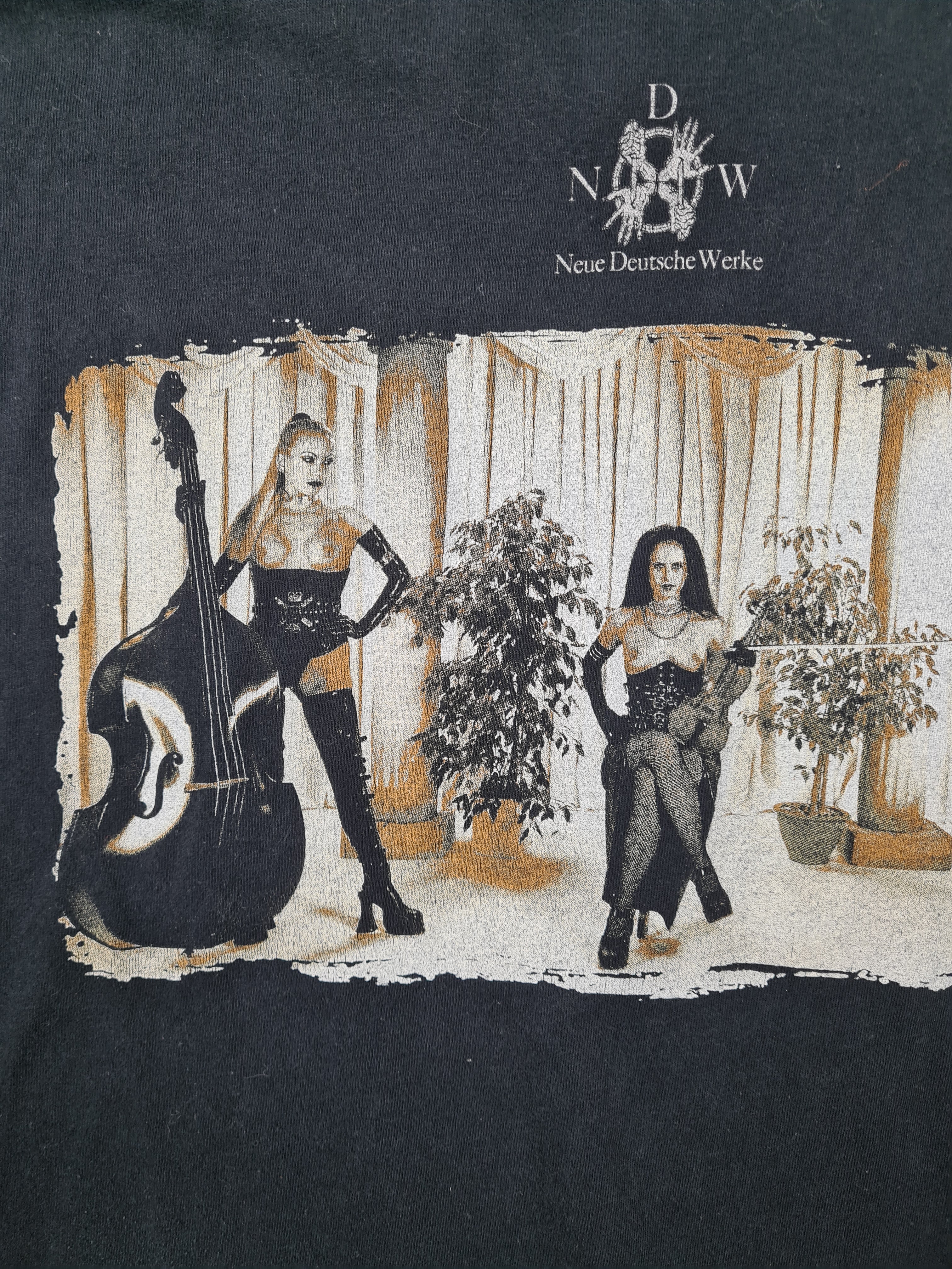 Rare! Vintage Atrocity Shirt Neue Deutsche Werke Screen Stars XL - RareRags
