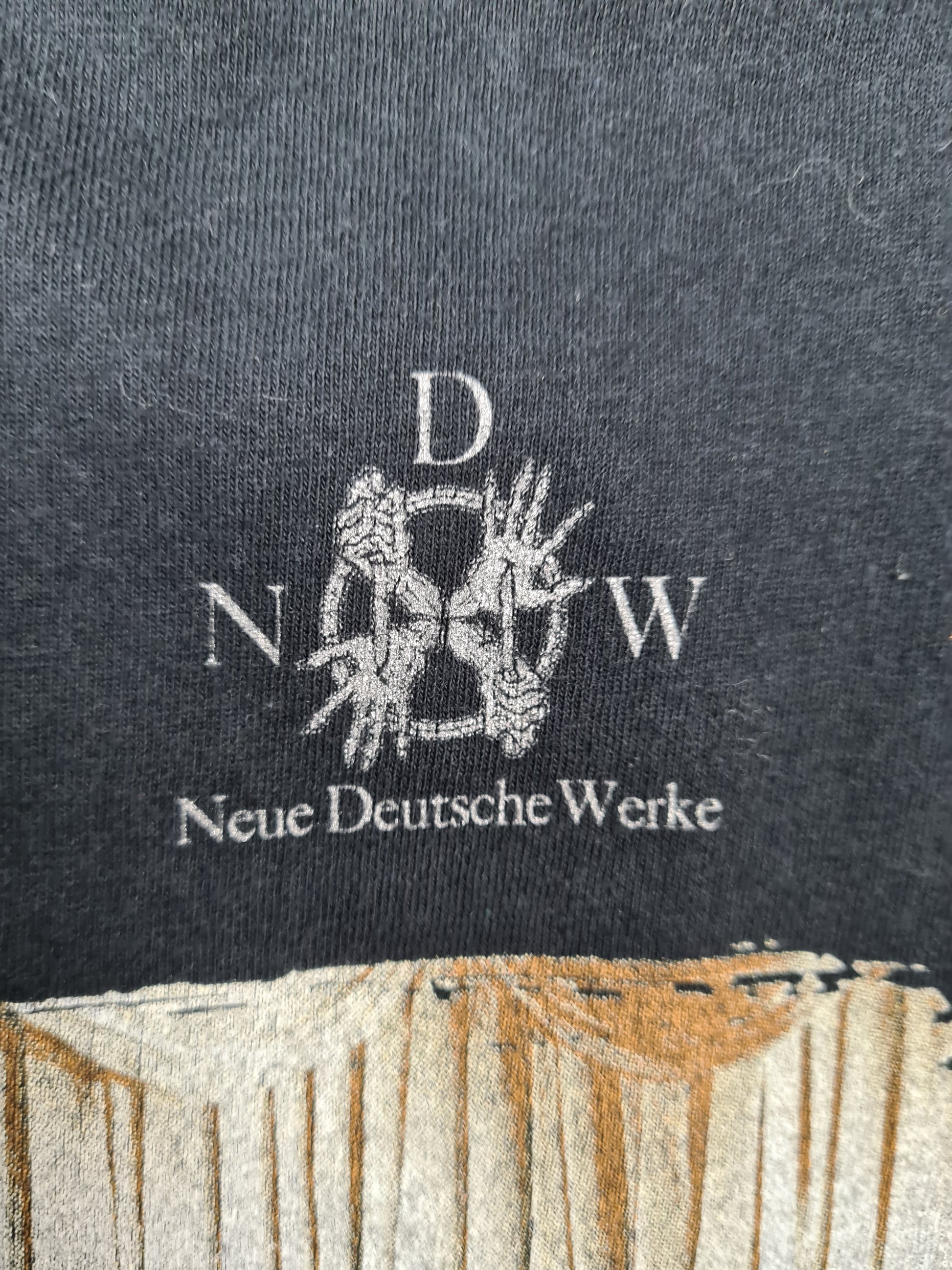 Rare! Vintage Atrocity Shirt Neue Deutsche Werke Screen Stars XL - RareRags