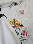 Rare! Vintage Adidas Shirt World Cup 1994 Striker Single Stitched L