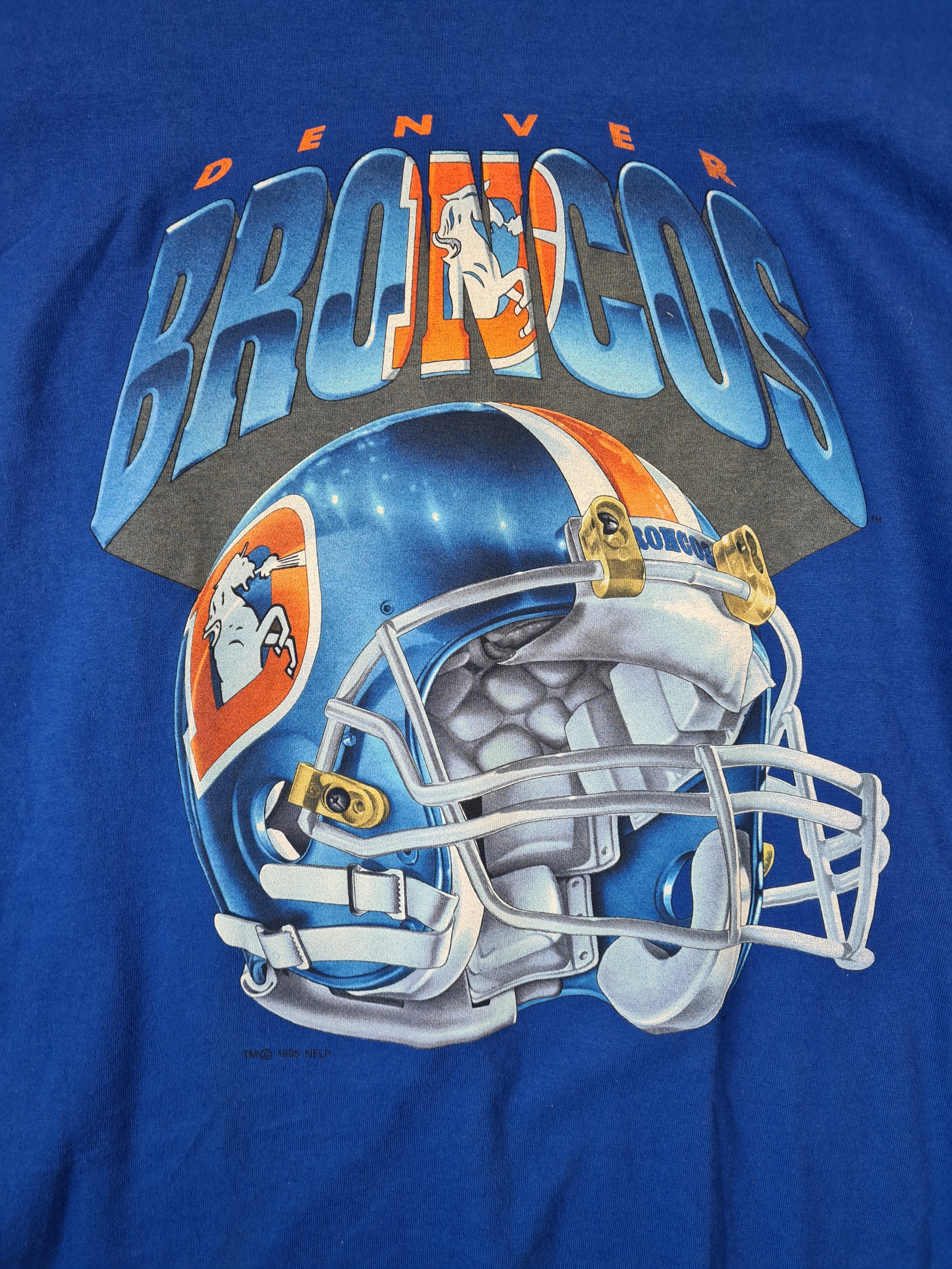 Vintage Salem Sportswear Shirt Denver Broncos 1995 NFLP XL - RareRags