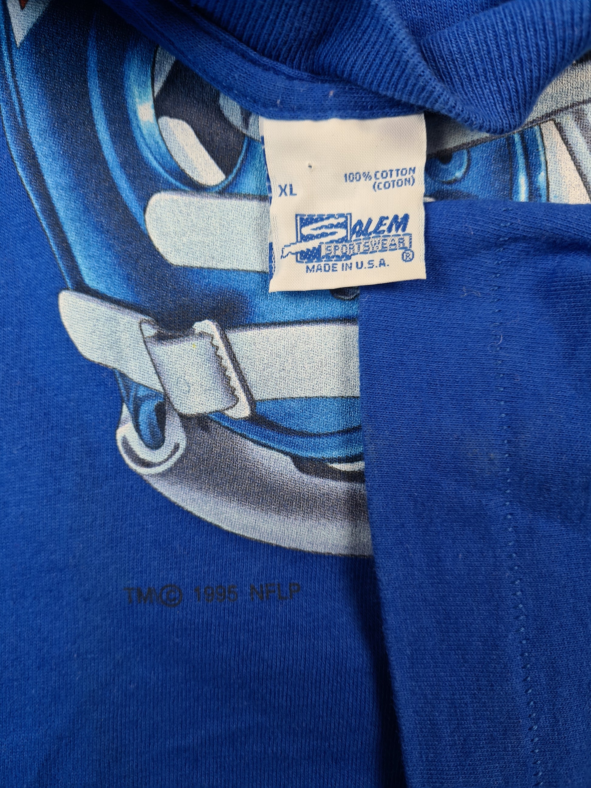 Vintage Salem Sportswear Shirt Denver Broncos 1995 NFLP XL - RareRags