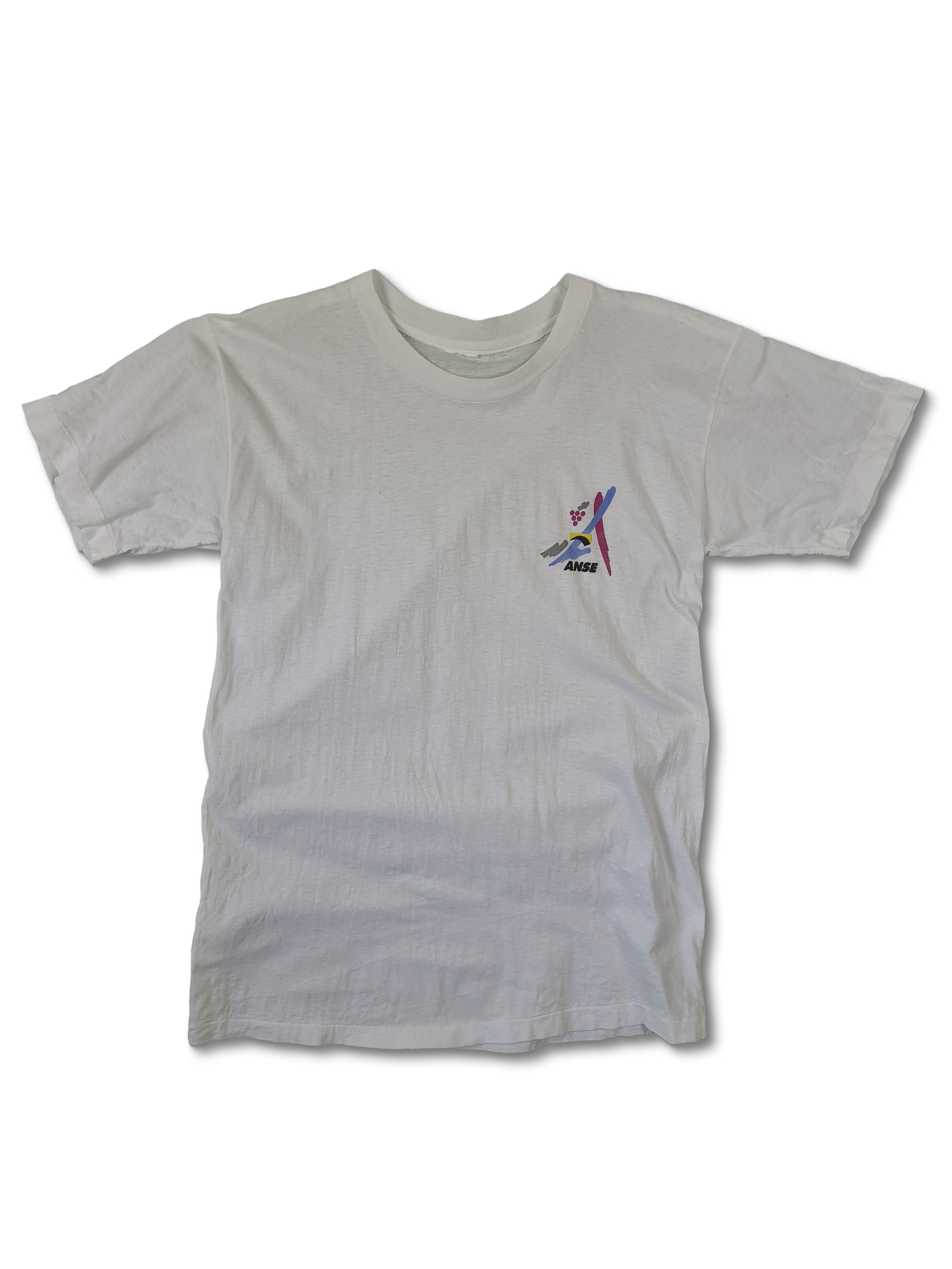 Vintage Noname Shirt Anse Single Stitched S-M - RareRags
