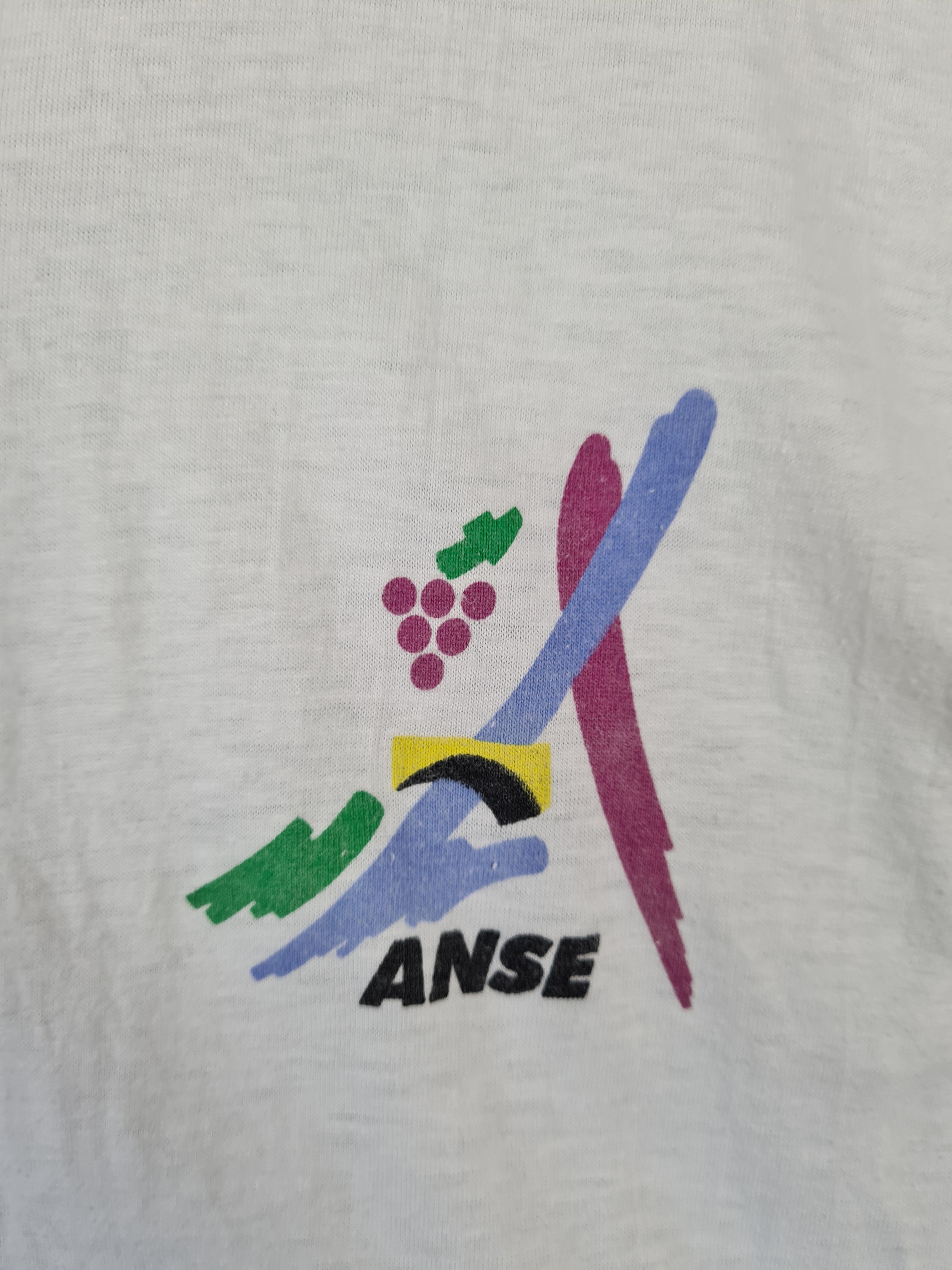 Vintage Noname Shirt Anse Single Stitched S-M - RareRags