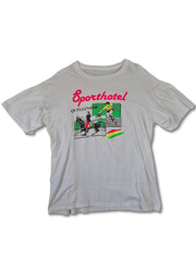 Vintage Noname Shirt Sporthotel Quellenhof Single Stitched M-L - RareRags