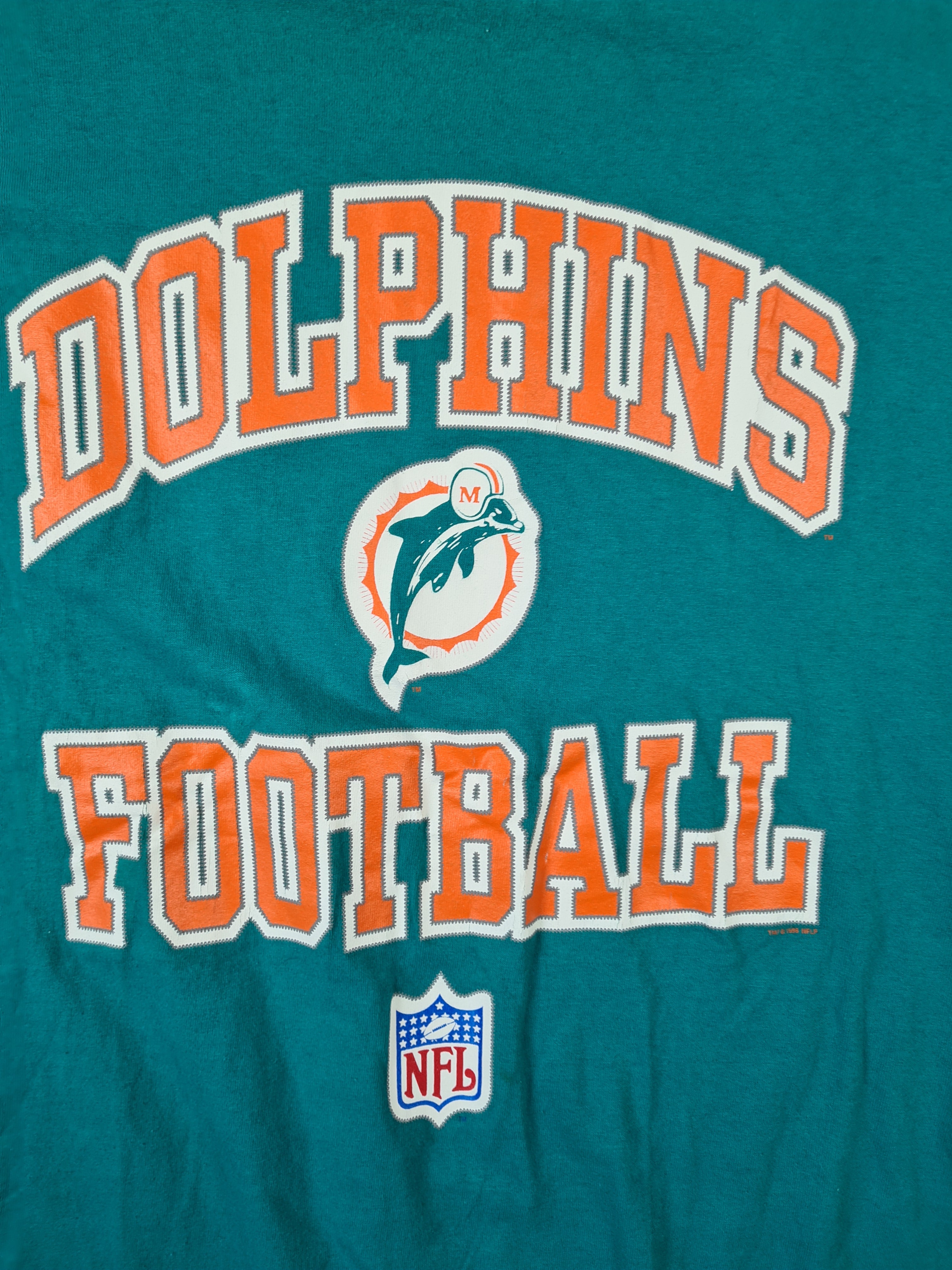Vintage Starter Shirt Dolphins Football Made in USA XXL - RareRags