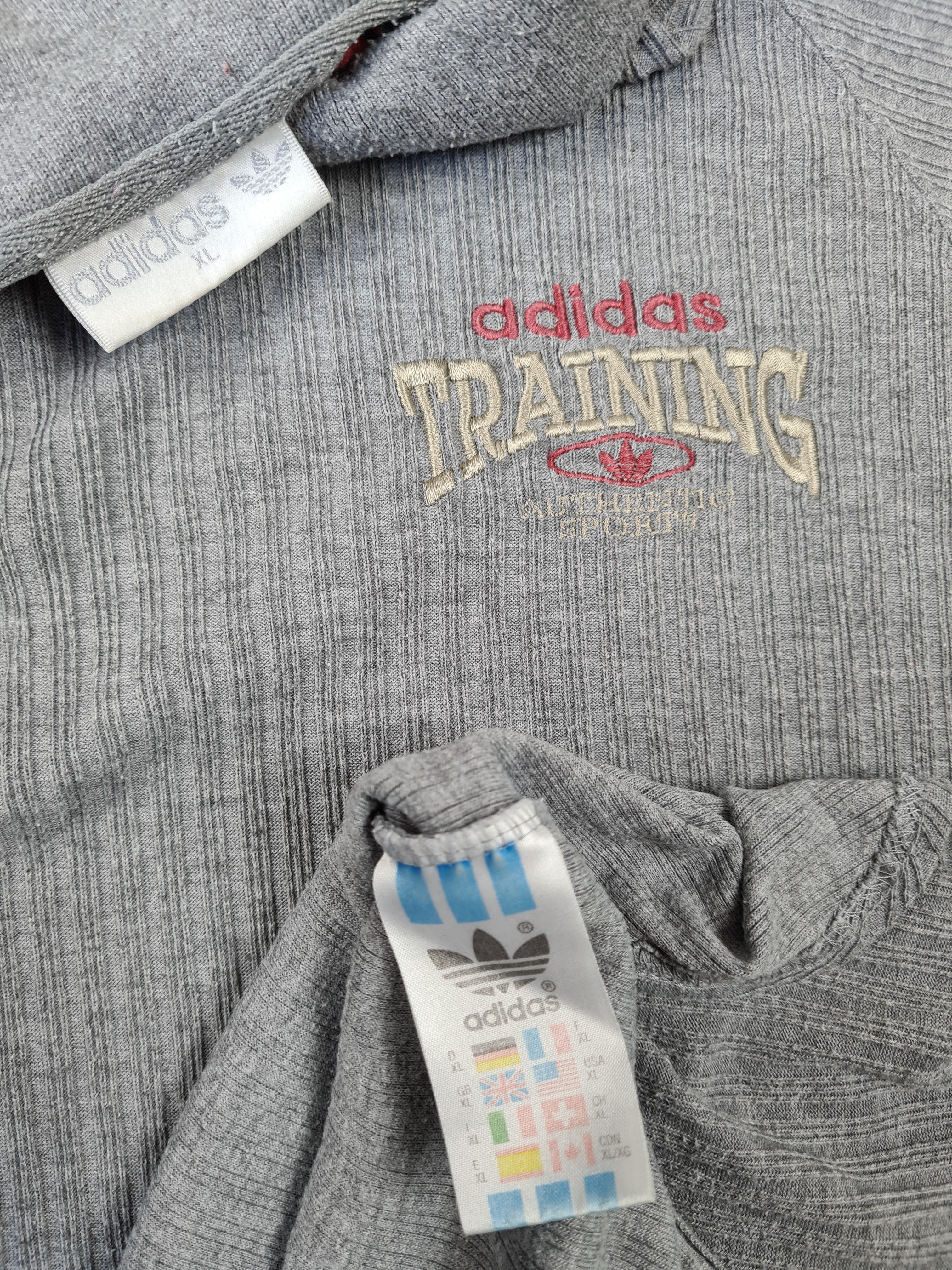 Vintage Adidas Poloshirt Training Authentic Sports XL - RareRags