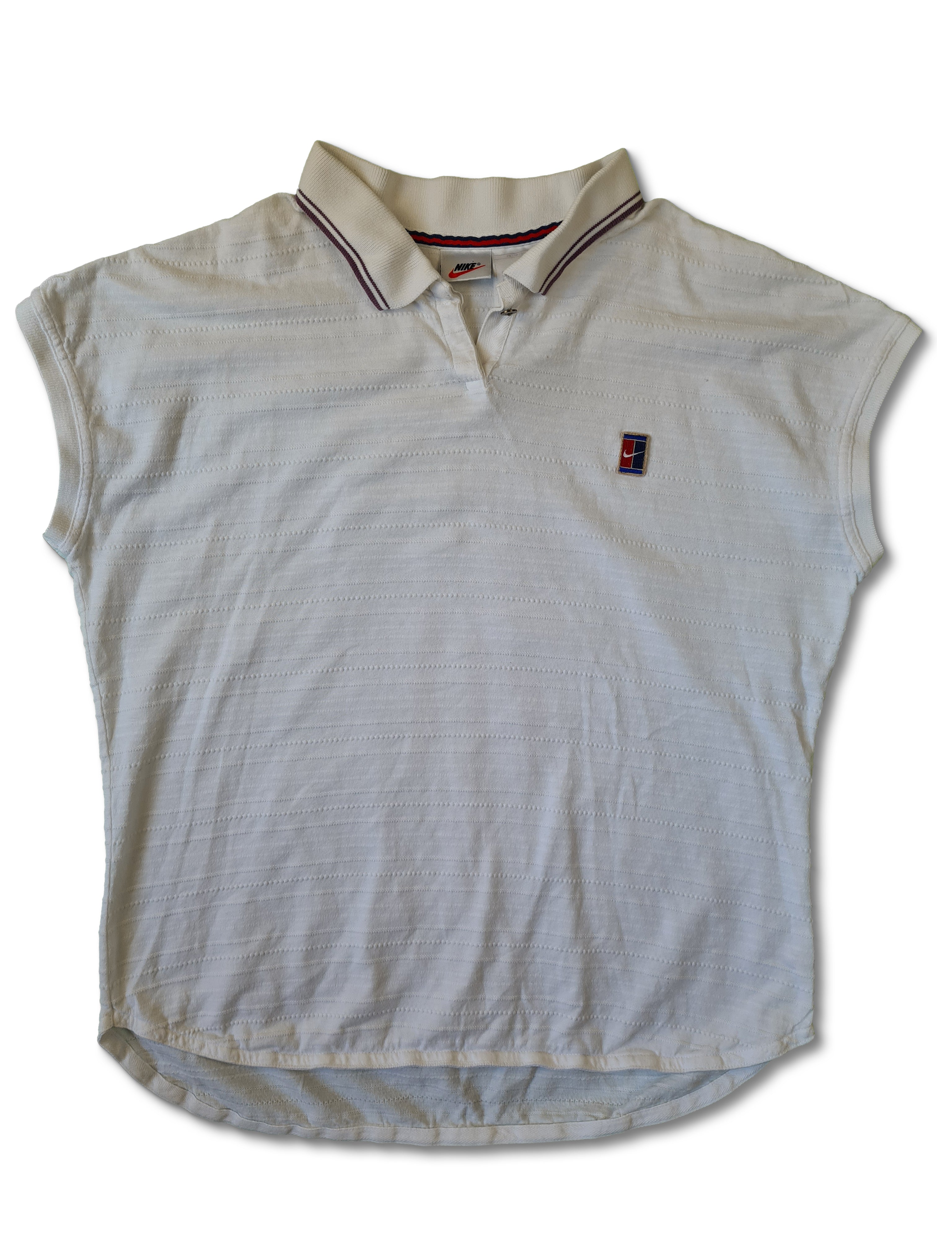 Vintage Nike Pullunder / Weste / Tanktop Weiß L - RareRags