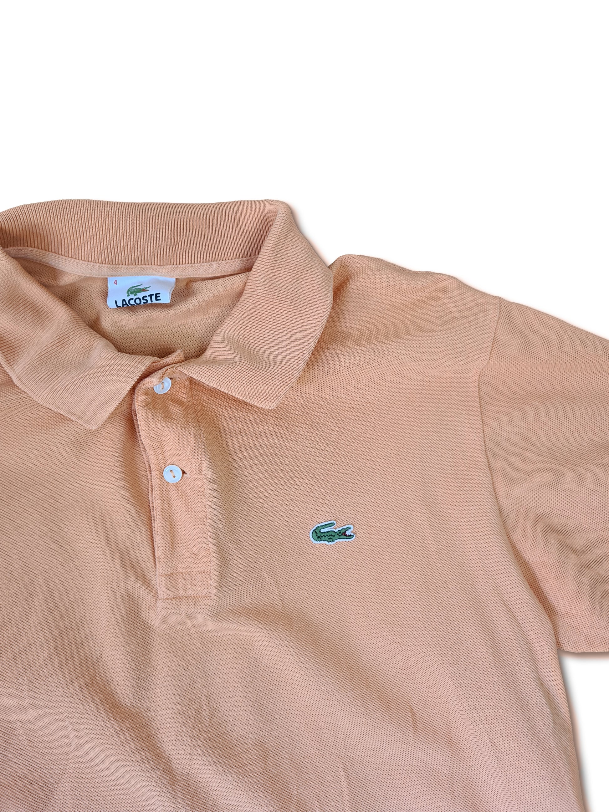 Modernes Lacoste Poloshirt Classic Pikee Orange M - RareRags