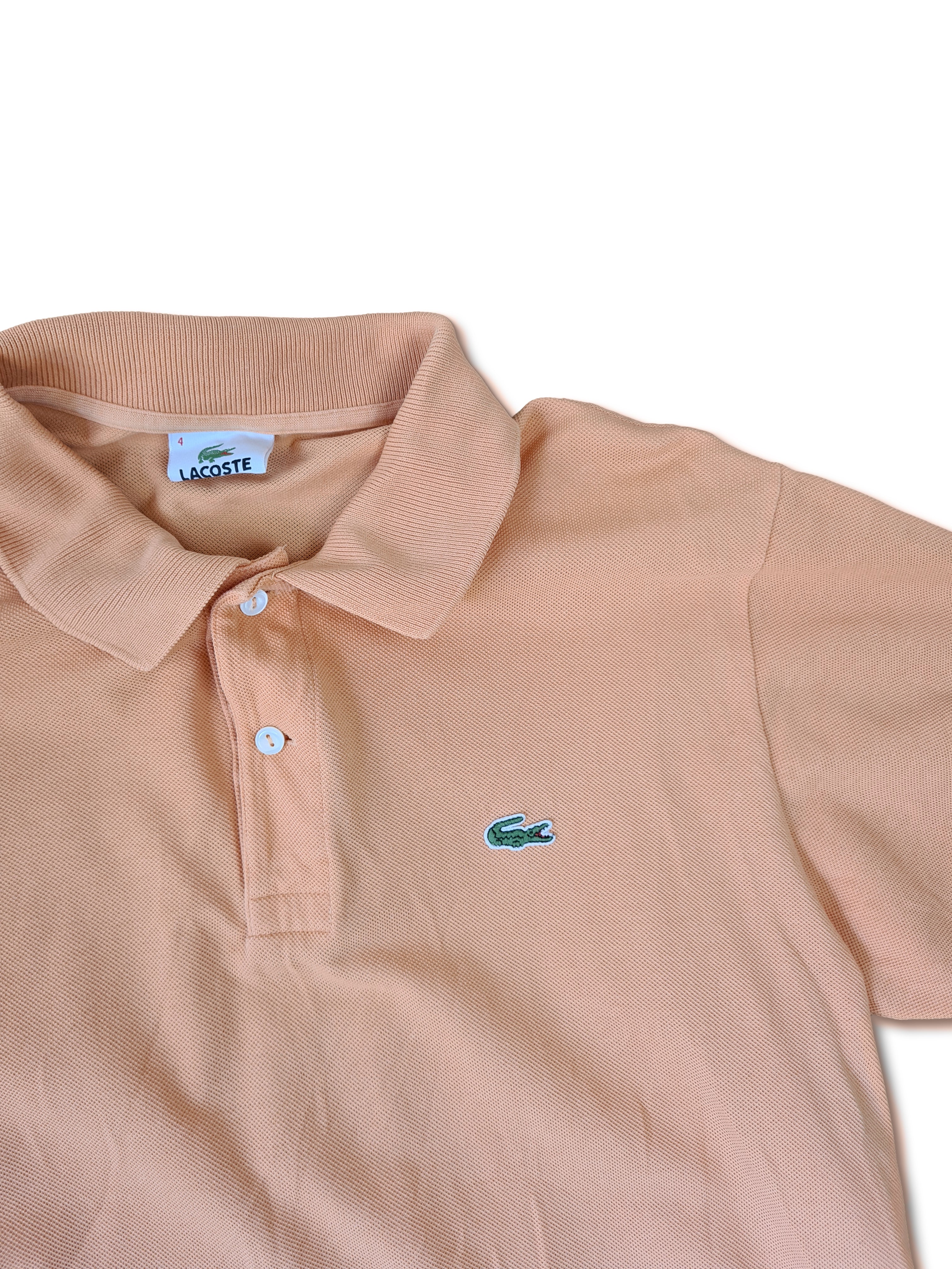 Modernes Lacoste Poloshirt Classic Pikee Orange M - RareRags