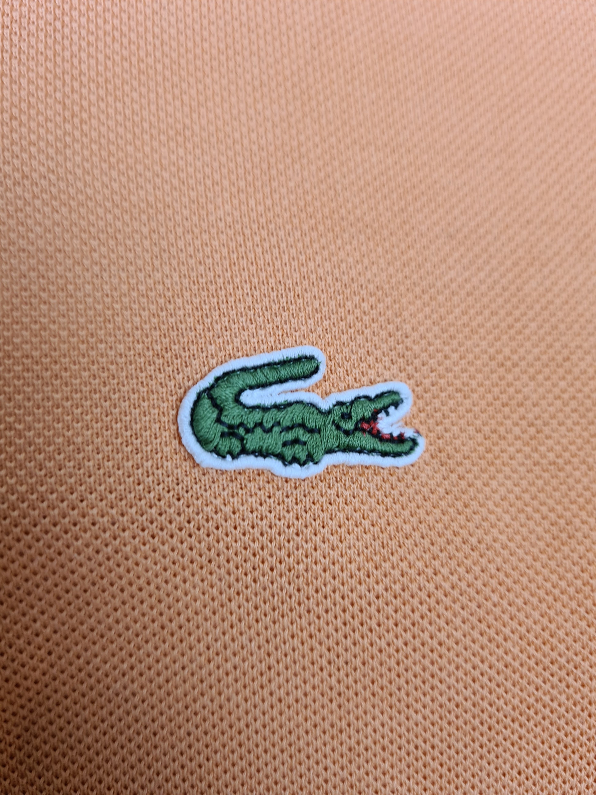 Modernes Lacoste Poloshirt Classic Pikee Orange M - RareRags