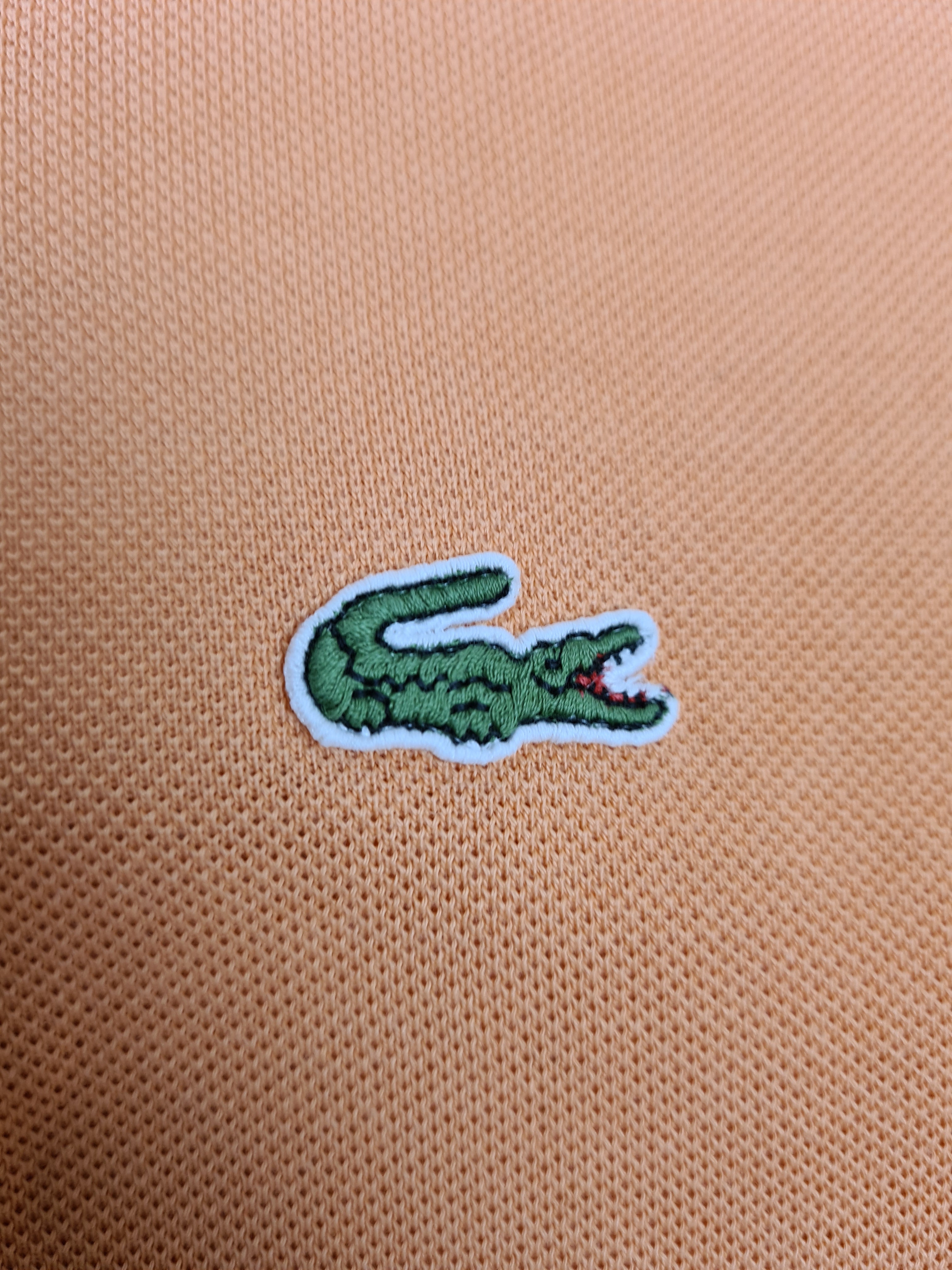 Modernes Lacoste Poloshirt Classic Pikee Orange M - RareRags