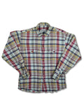 Vintage Hugo Boss Hemd Flanell Kariert Bunt M-L