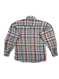 Vintage Hugo Boss Hemd Flanell Kariert Bunt M-L