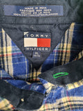Vintage Tommy Hilfiger Hemd Flanell Blau XL