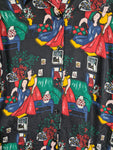 Vintage Diapositive Hemd Paris Seide M