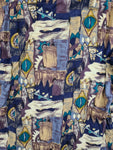 Vintage Men's Hemd International Abstract Art L