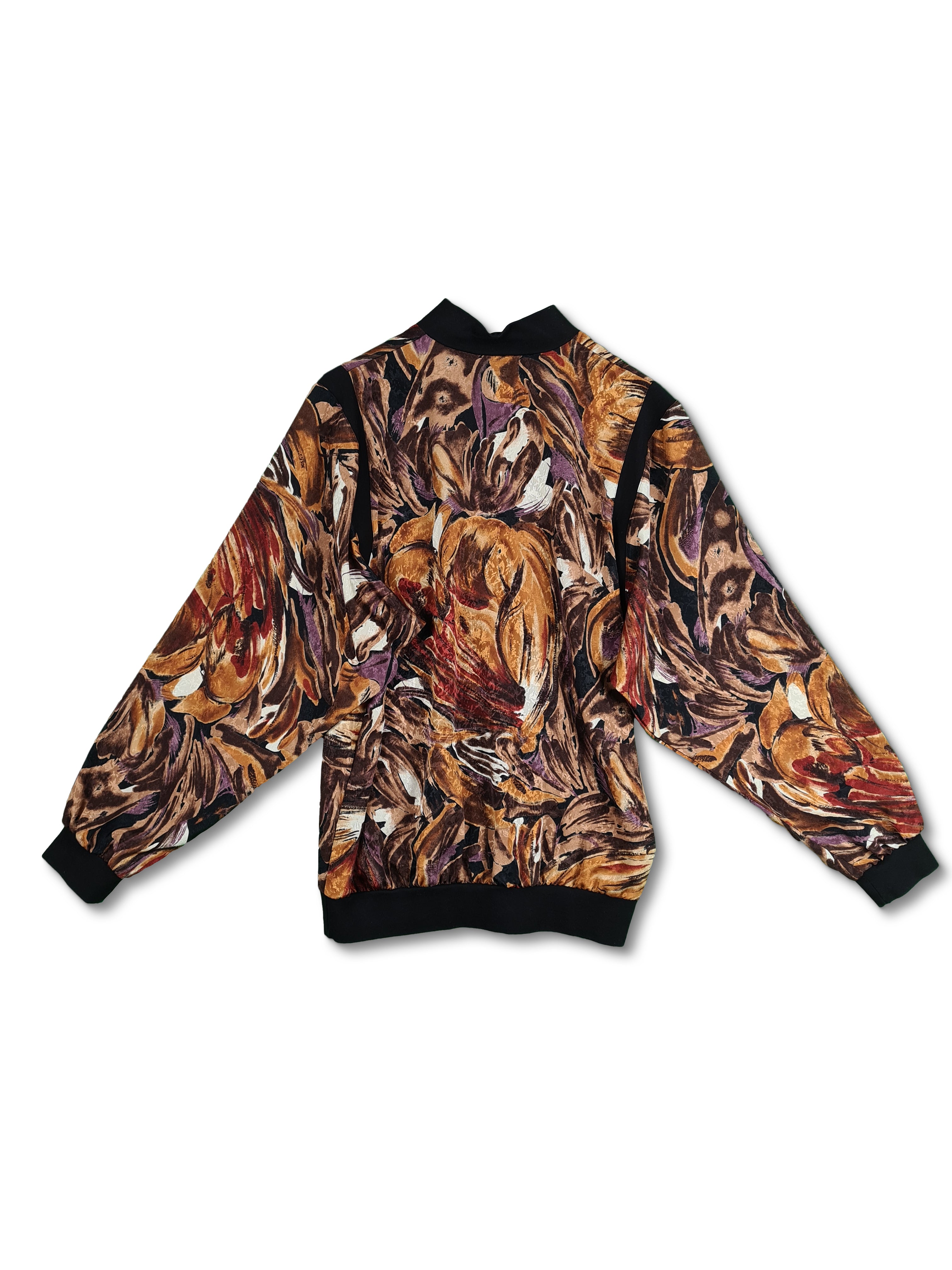 Vintage NoName Hemd Abstract Pattern M-L - RareRags