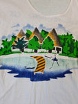 Vintage Double Bull Shirt 70s Shanghai The Island Of Bolifushi M