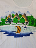 Vintage Double Bull Shirt 70s Shanghai The Island Of Bolifushi M