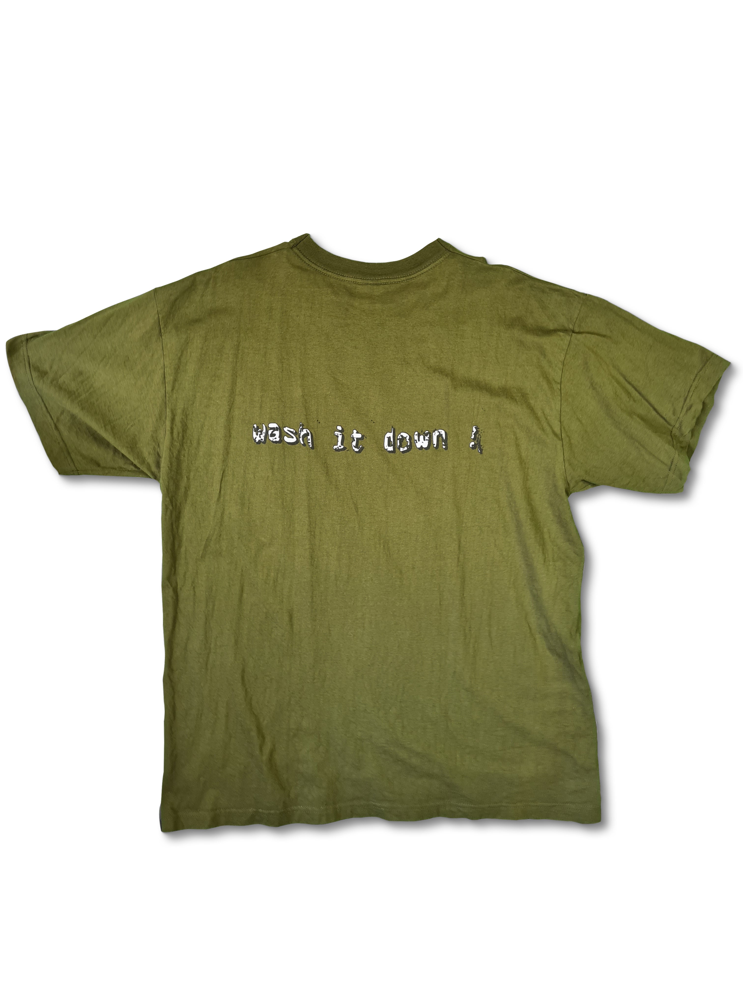 Rare! Vintage Guano Apes Shirt 98/99 "What A Dirty Shirt Wash It Down" XL - RareRags