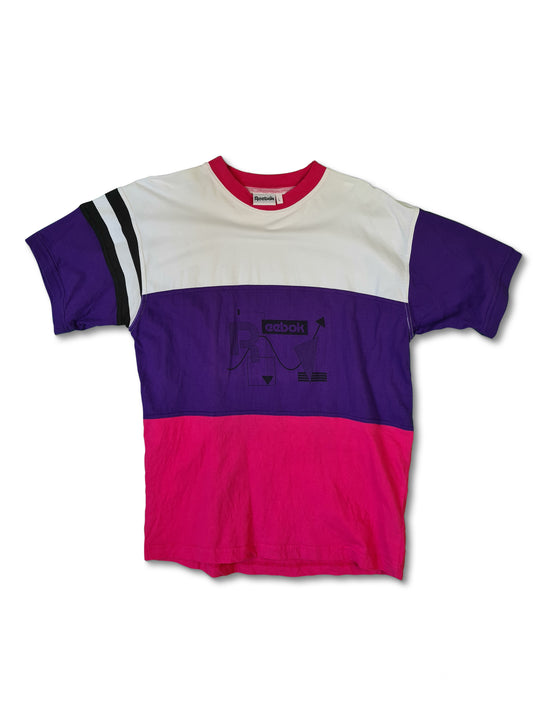 Vintage Reebok Shirt Dreifarbig L