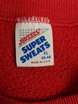 Vintage Jerzees Super Sweats Sweater Hard Rock Cafe Made in USA XL