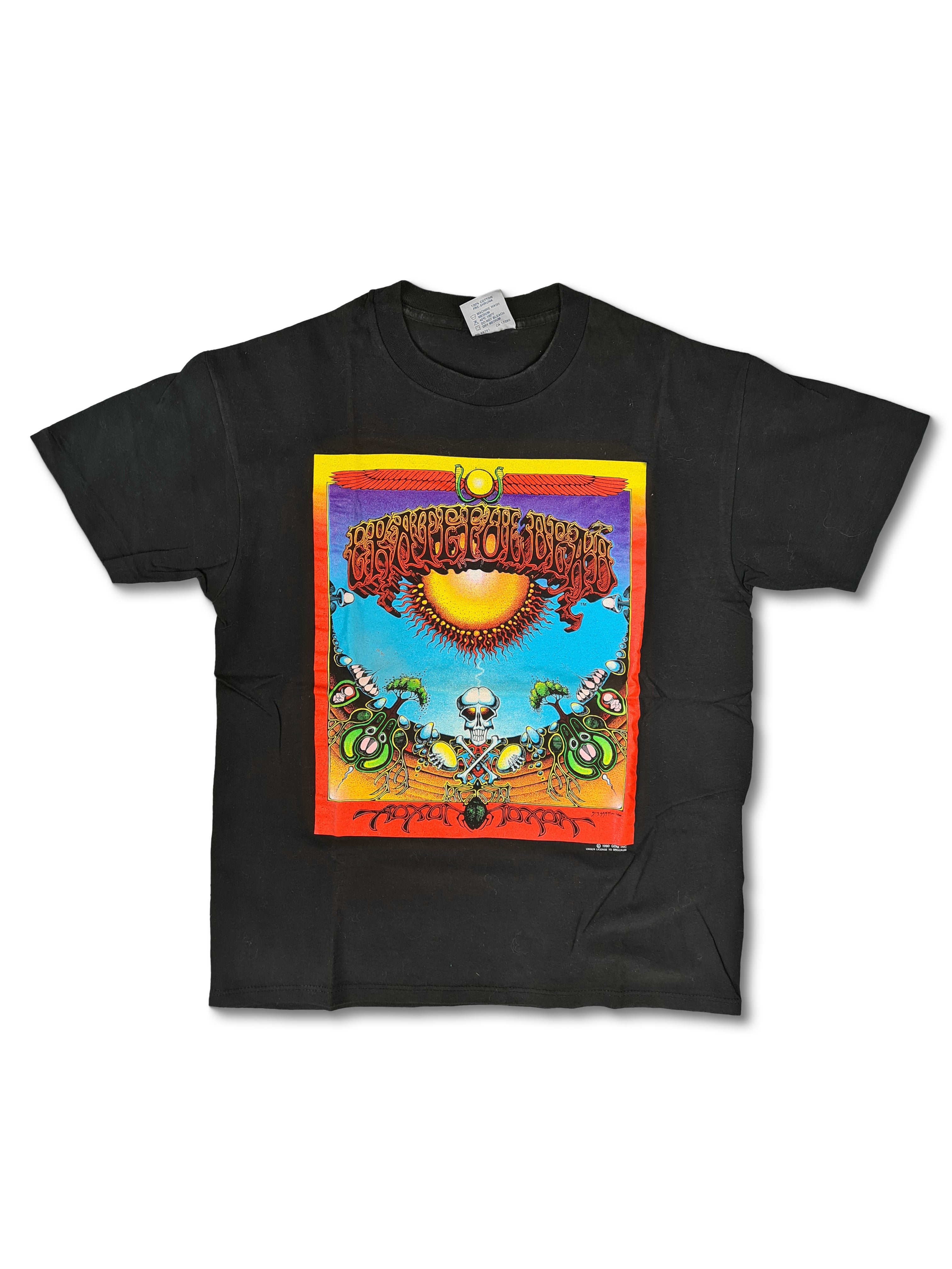 Rare! Vintage Grateful Dead Shirt 1990 GDM INC mit Backprint L - RareRags
