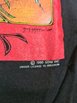 Rare! Vintage Grateful Dead Shirt 1990 GDM INC mit Backprint L