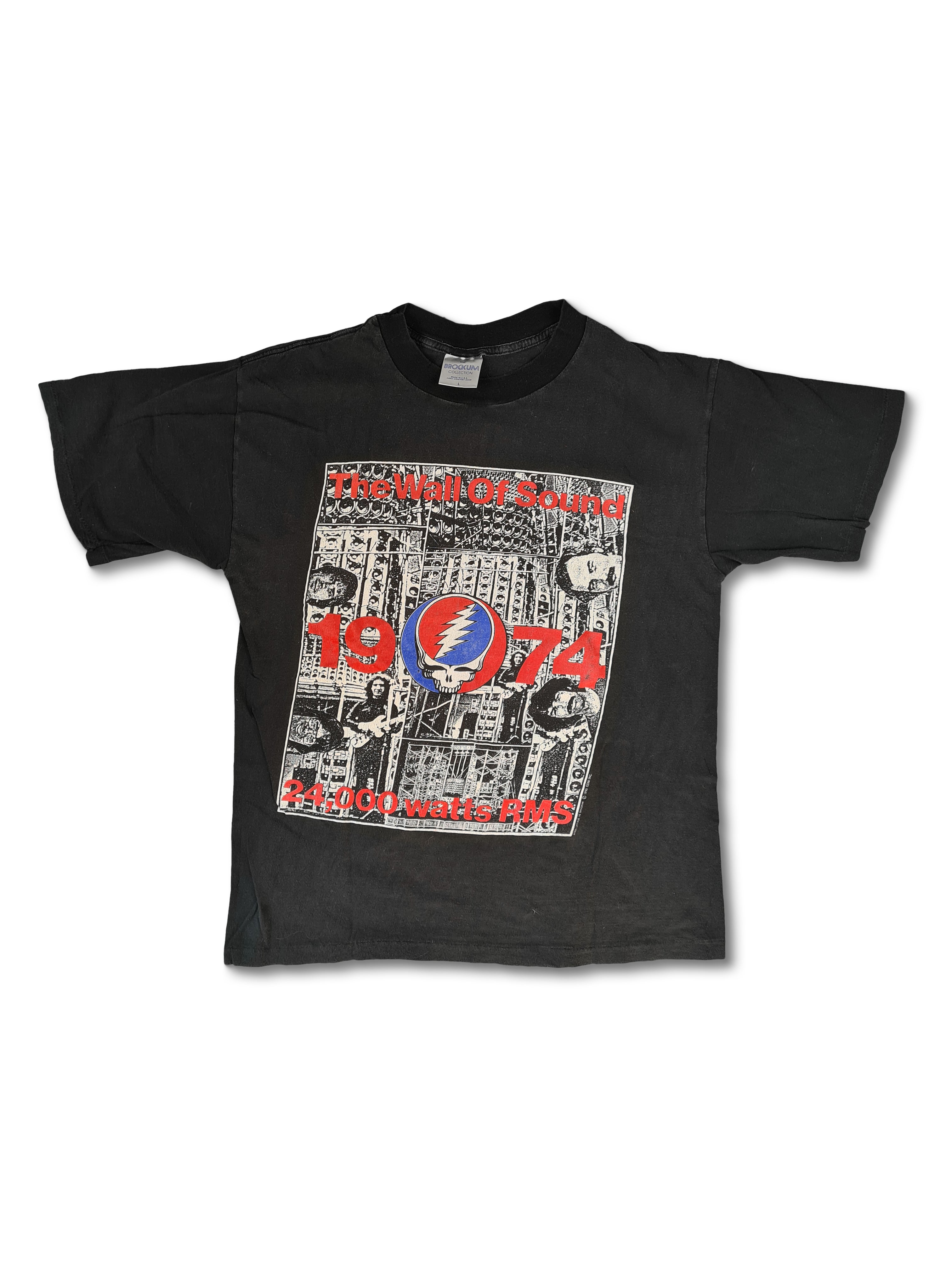 Rare! Vintage Grateful Dead Shirt The Wall Of Sound 24,00 Watts RMS L - RareRags