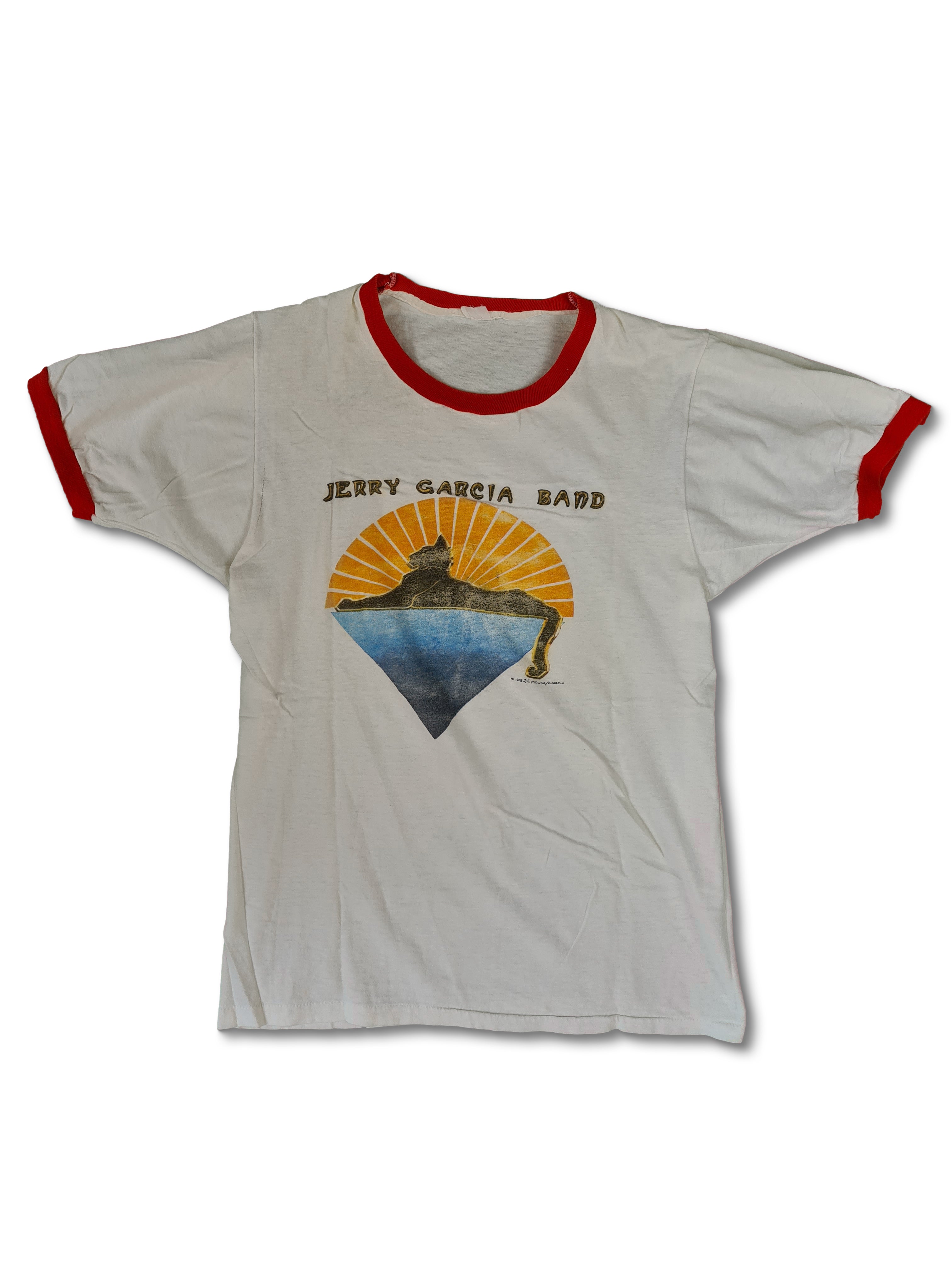 Rare! Vintage Jerry Garcia Band Shirt 1978 Cats Under The Stars Mouse L-XL - RareRags