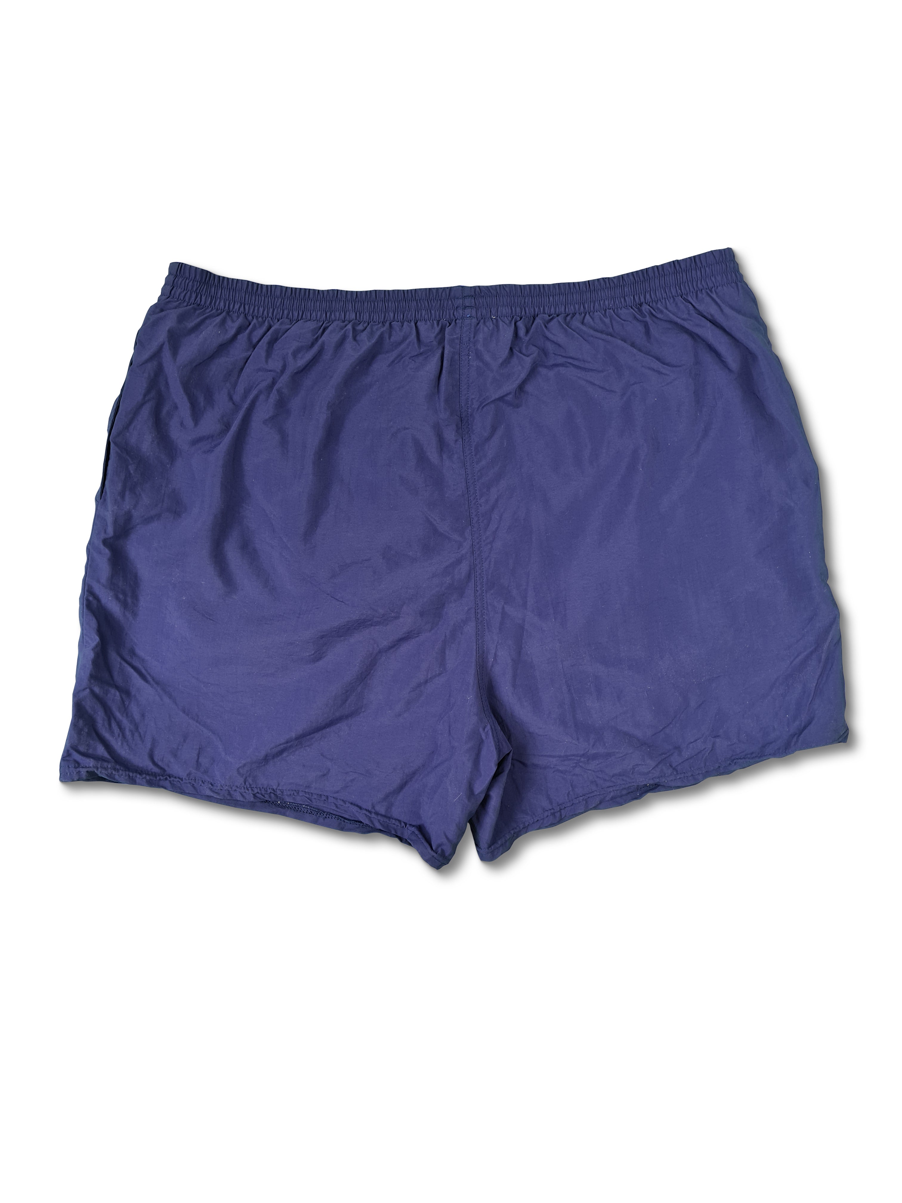 Vintage Adidas Shorts Silvertag Bedruckt Blau XXL - RareRags