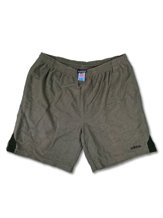 Vintage Adidas Shorts Streetball Bestickt Grün XXL