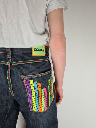 Moderne Coogi Jeans Tetris Style W34 L34