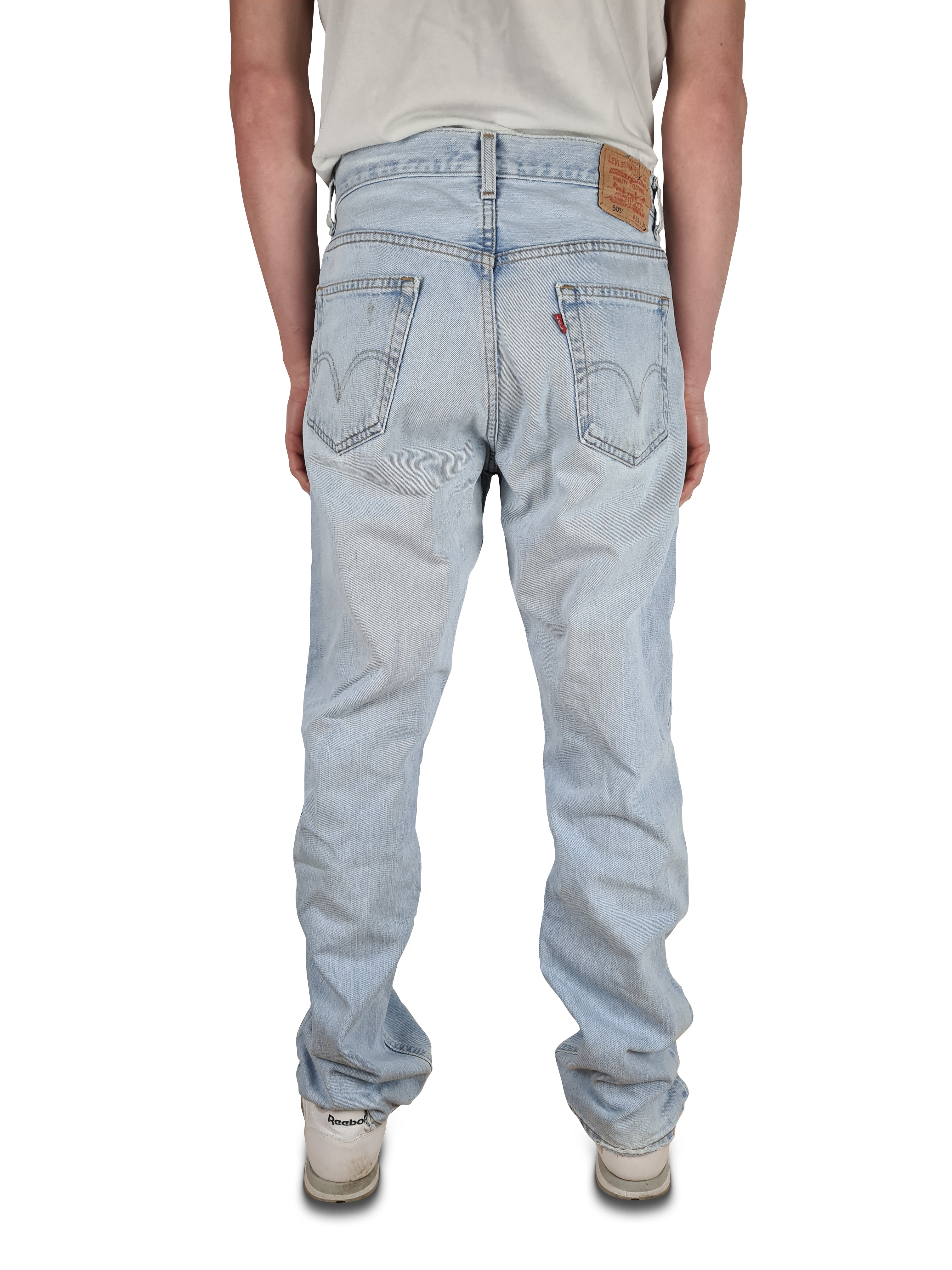 Vintage Levis Jeans 505 Regular Fit Made In Colombia W 33 L 34 - RareRags
