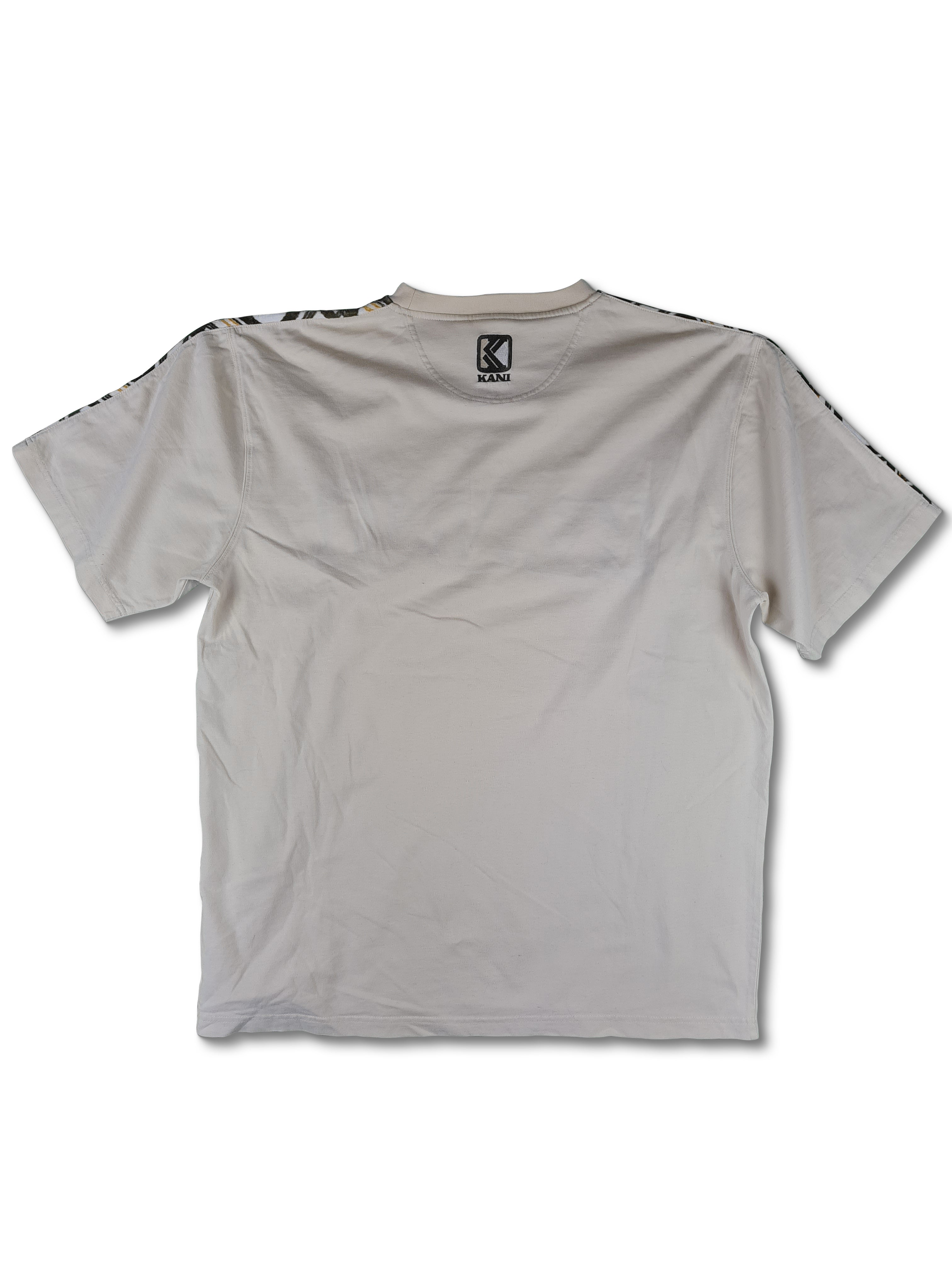 Y2K Karl Kani Shirt Beige XL - RareRags