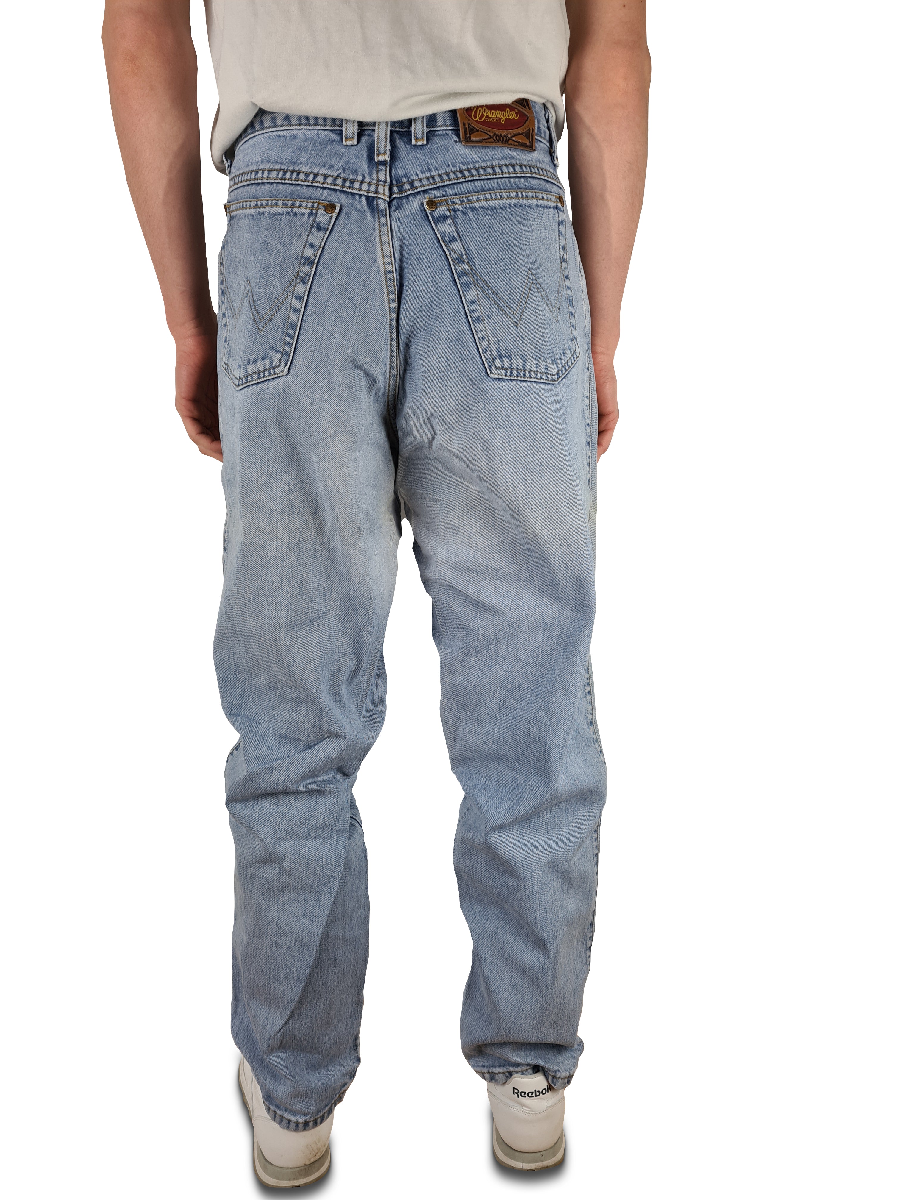 Rare! Vintage Wrangler Jeans Classic Blue Denim M-L - RareRags