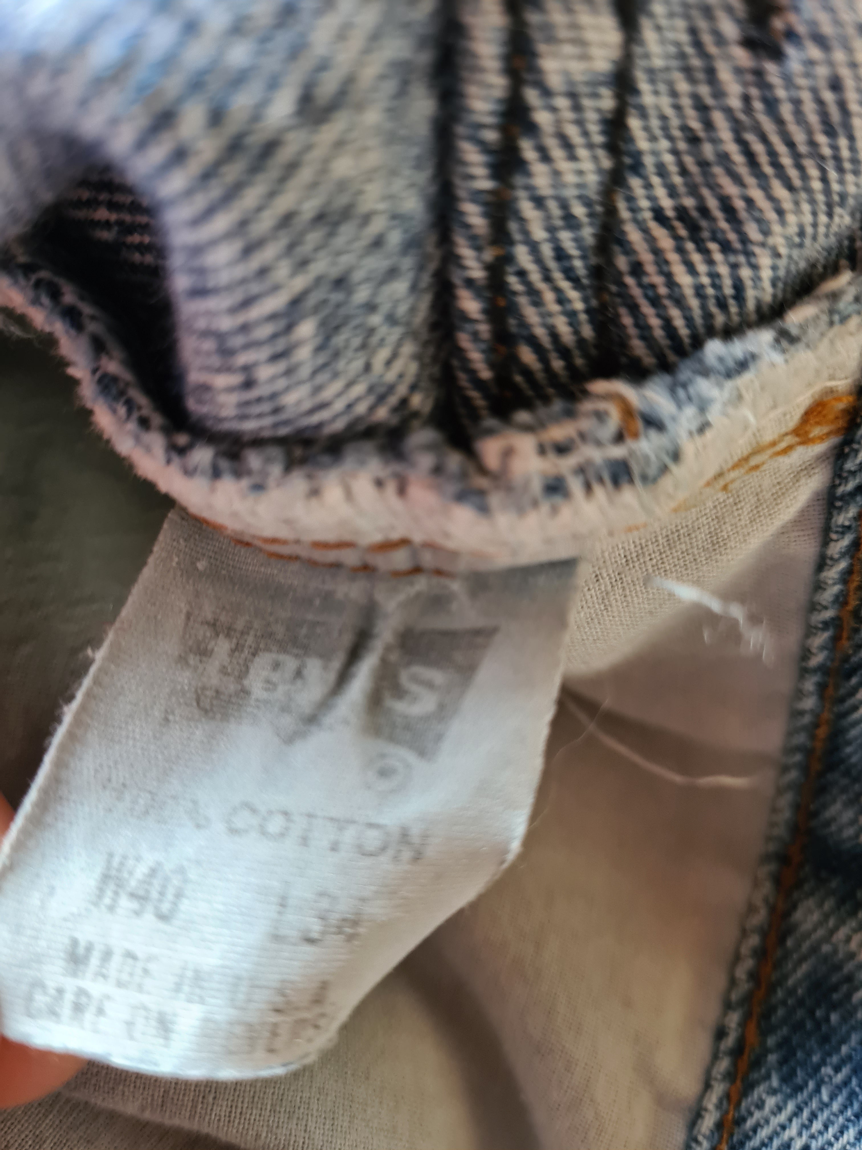Rare! Vintage Levis Jeans 501 W40 L34 - RareRags