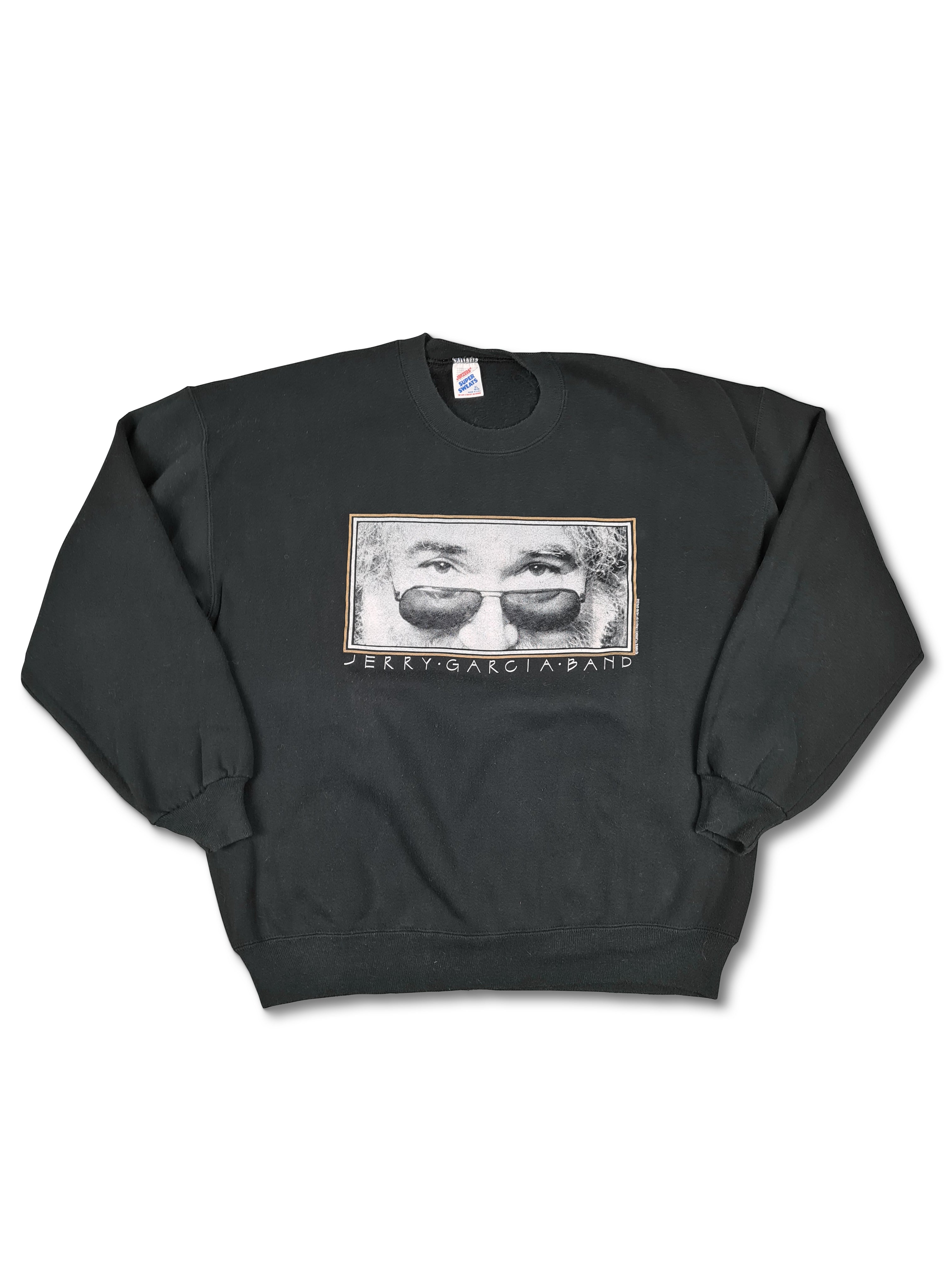Rare! Vintage Sweater Jerzees Jerry Garcia 1992 L-XL - RareRags