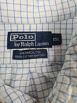 Modernes Ralph Lauren Hemd Business Yarmouth Cotton Oxford Kariert L-XL