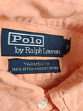 Modernes Ralph Lauren Hemd Yarmouth Pinpoint Oxford Orange L-XL