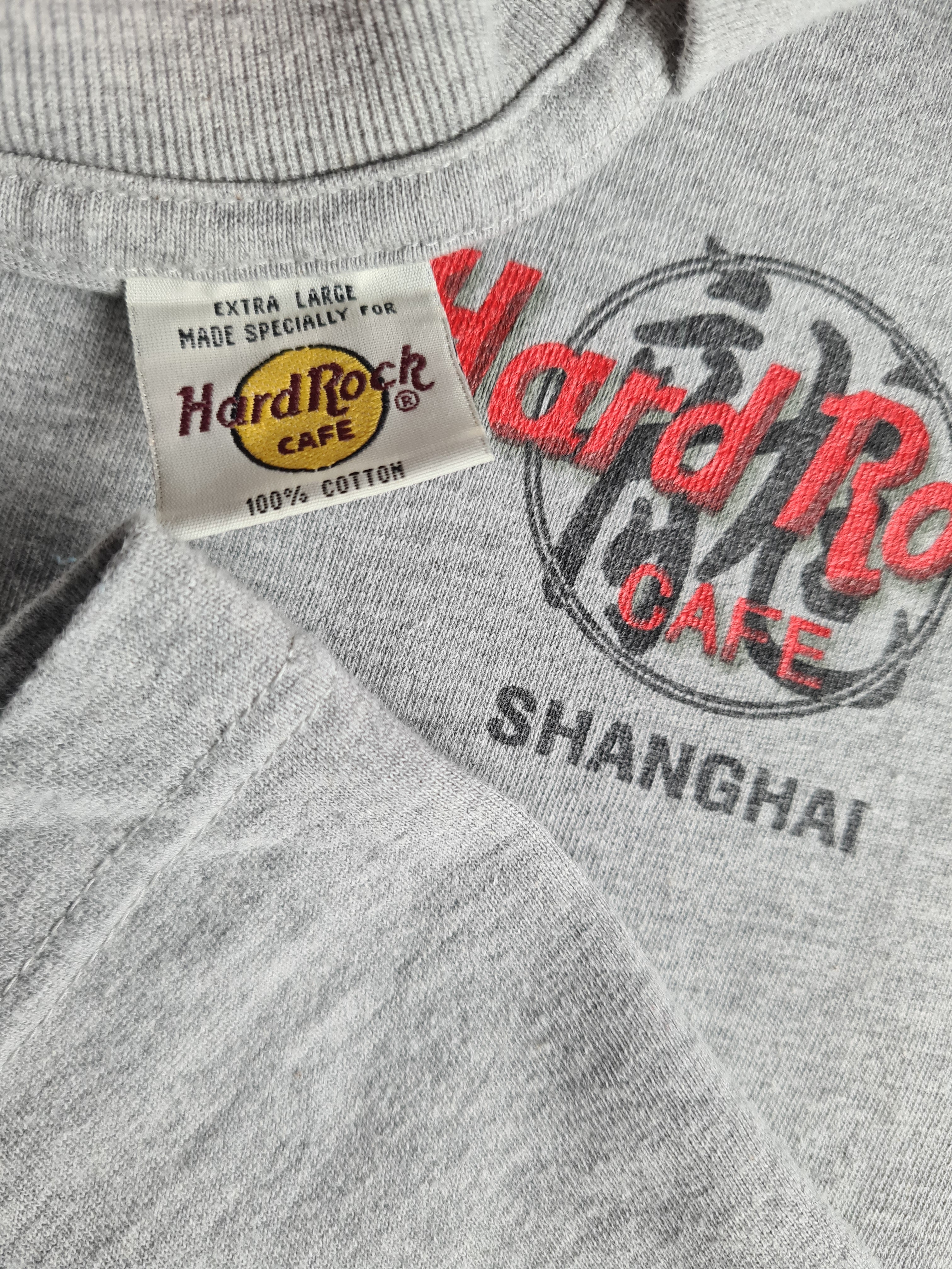 Vintage Hard Rock Cafe Shirt Shanghai Y2K Look XL - RareRags
